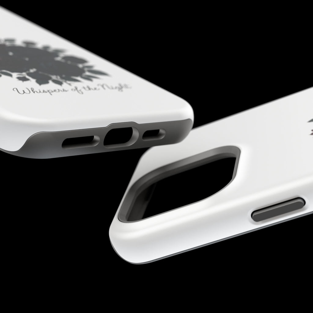 Whispers of the Night floral phone case | Magnetic impact-resistant case