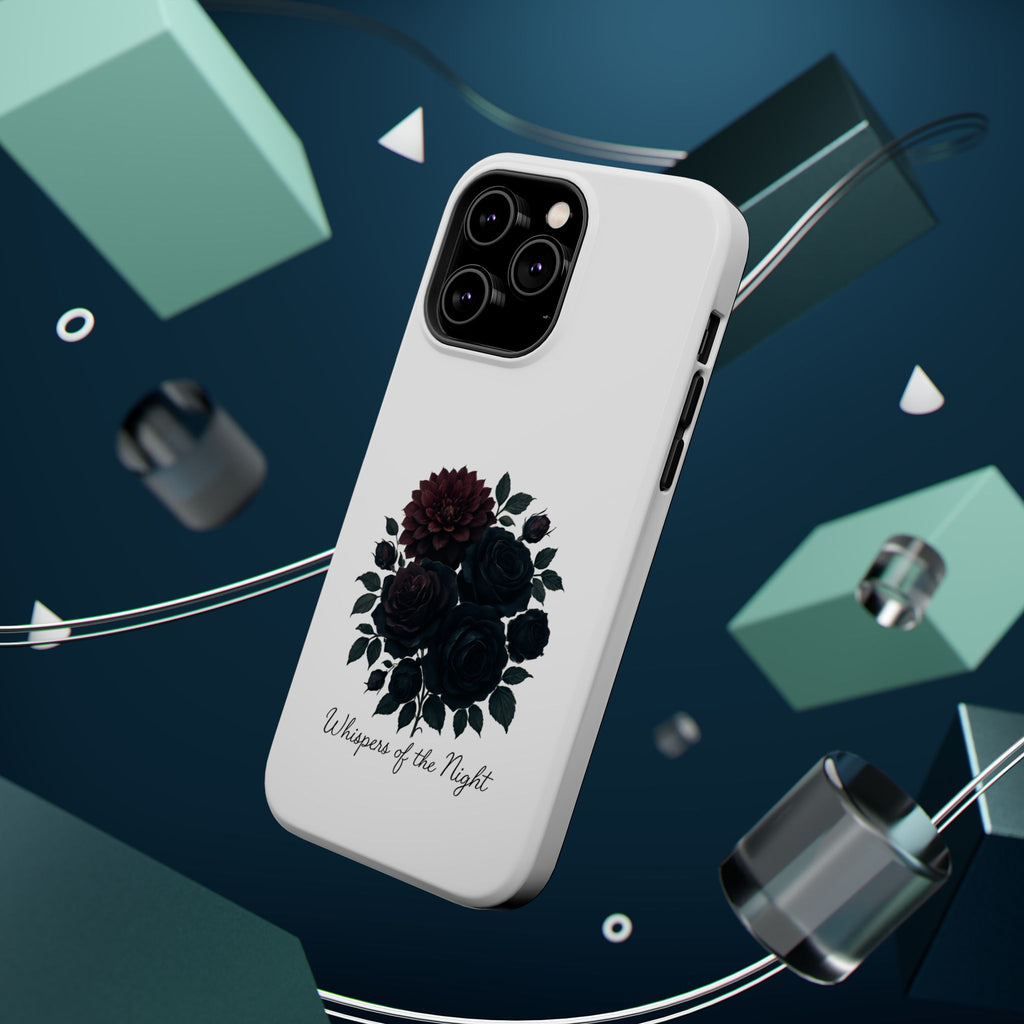 Whispers of the Night floral phone case | Magnetic impact-resistant case