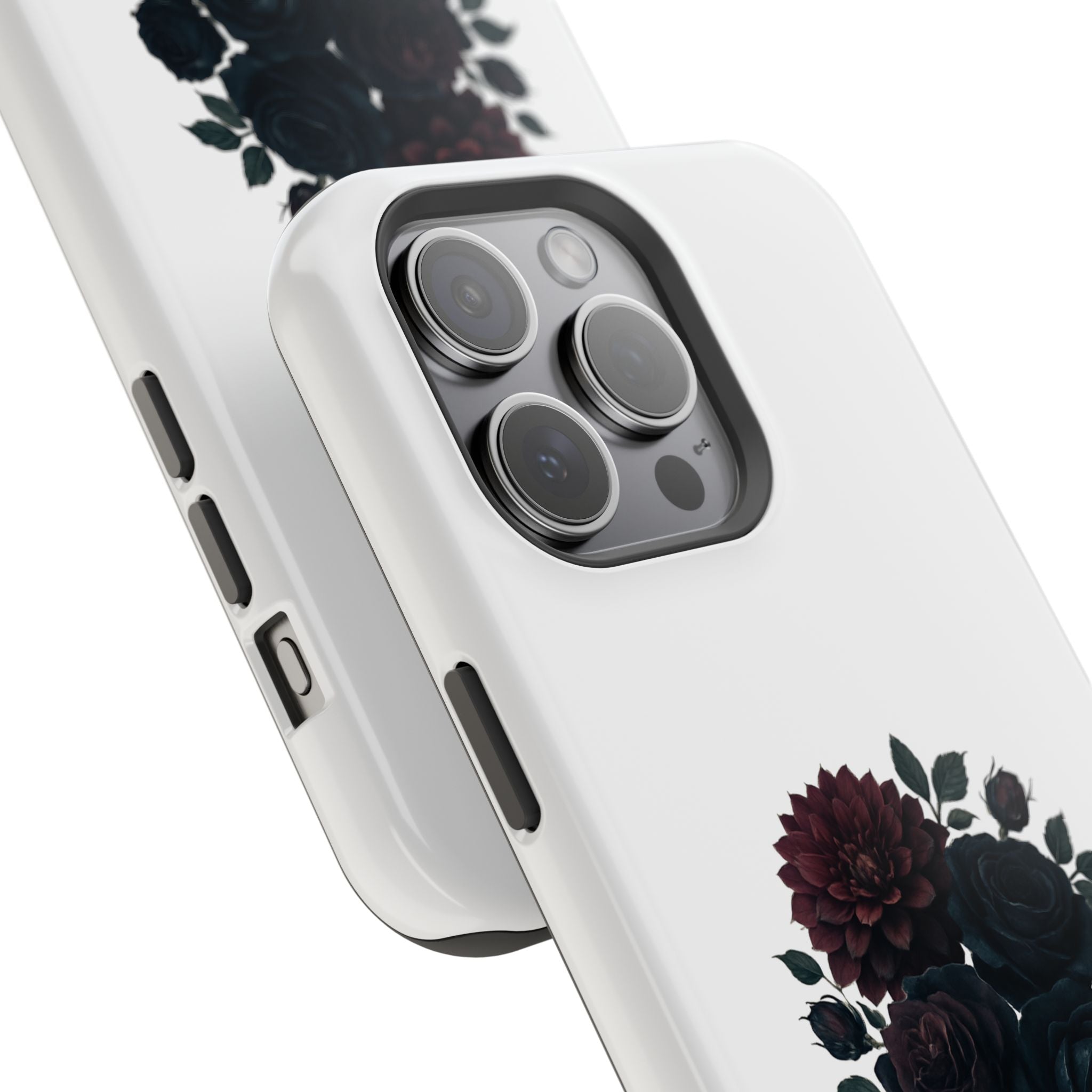 Whispers of the Night floral phone case | Magnetic impact-resistant case