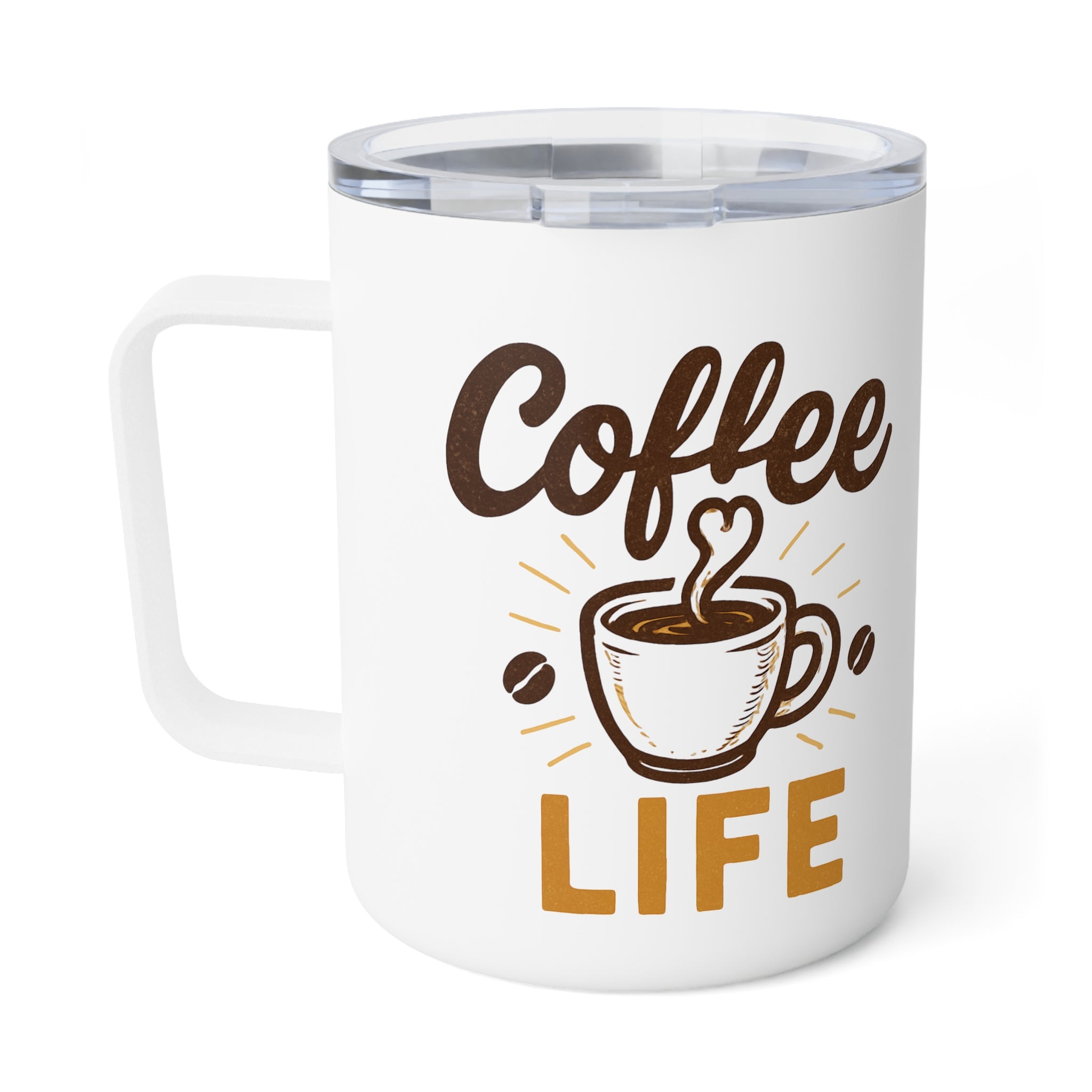 Coffee Life 10oz Insulated Travel Mug