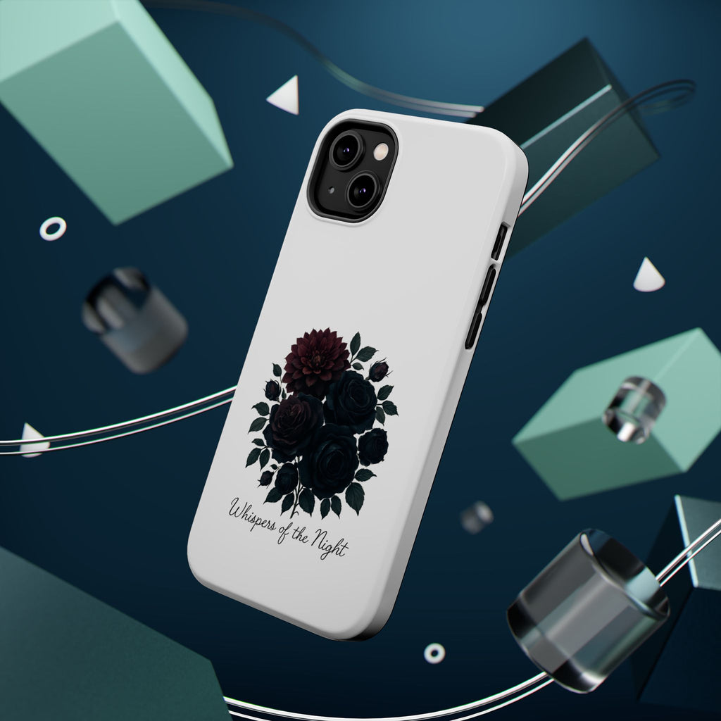 Whispers of the Night floral phone case | Magnetic impact-resistant case