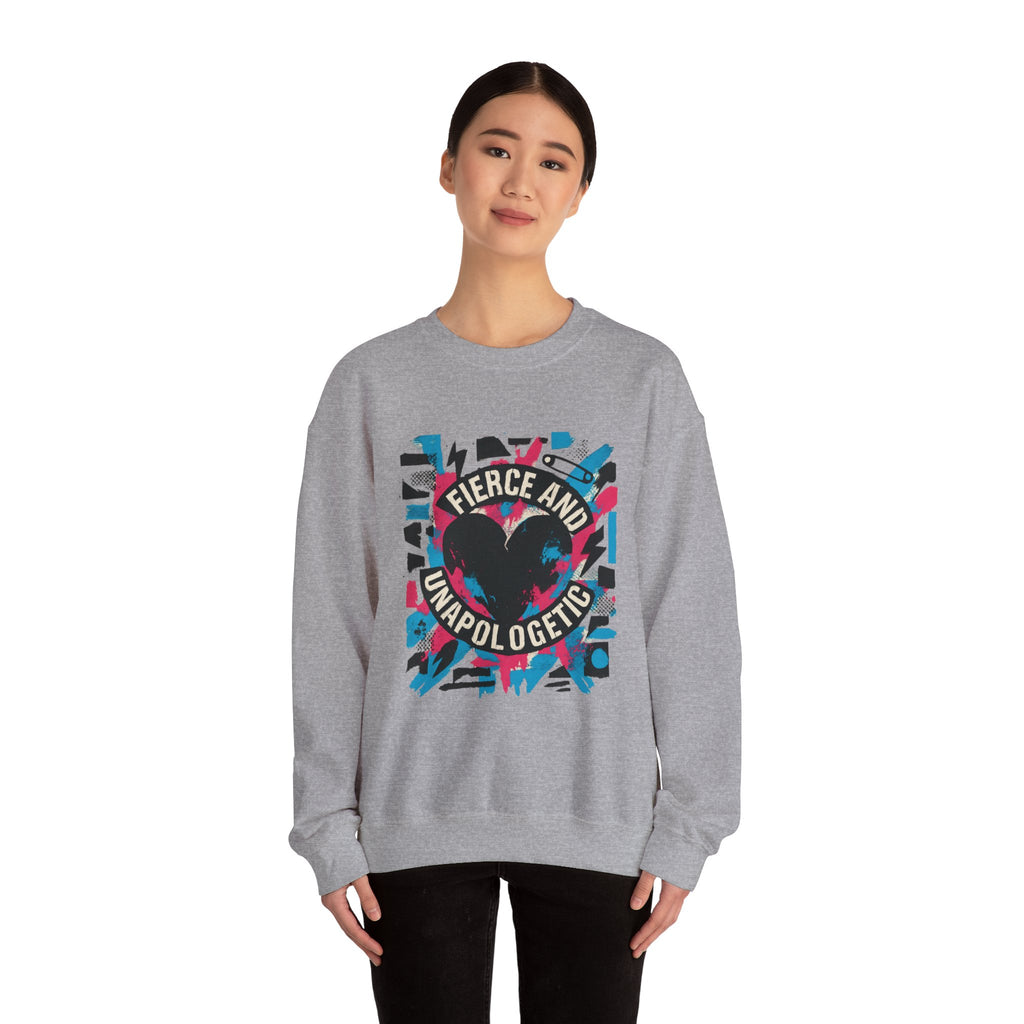 Fierce and Unapologetic Crewneck Sweatshirt