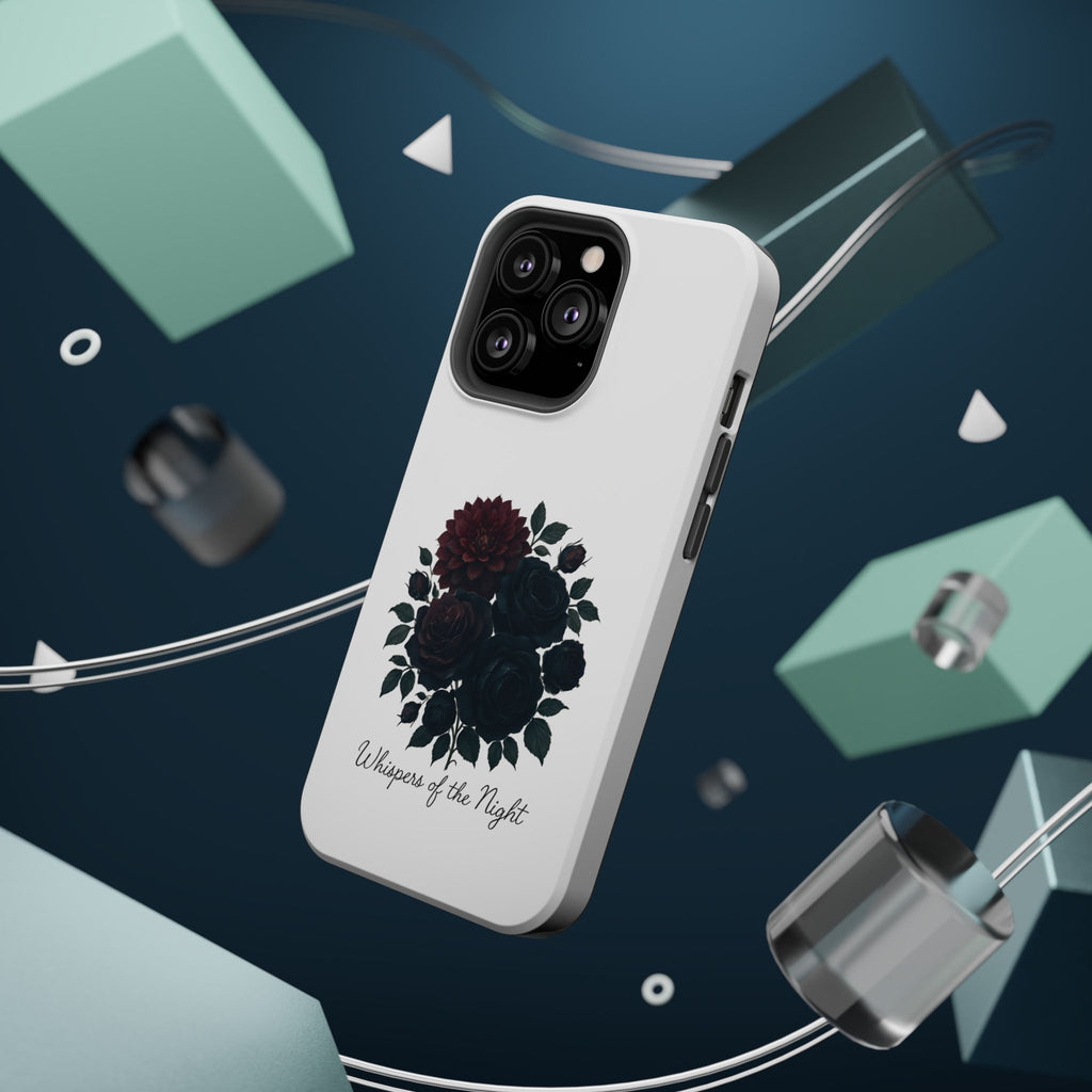 Whispers of the Night floral phone case | Magnetic impact-resistant case