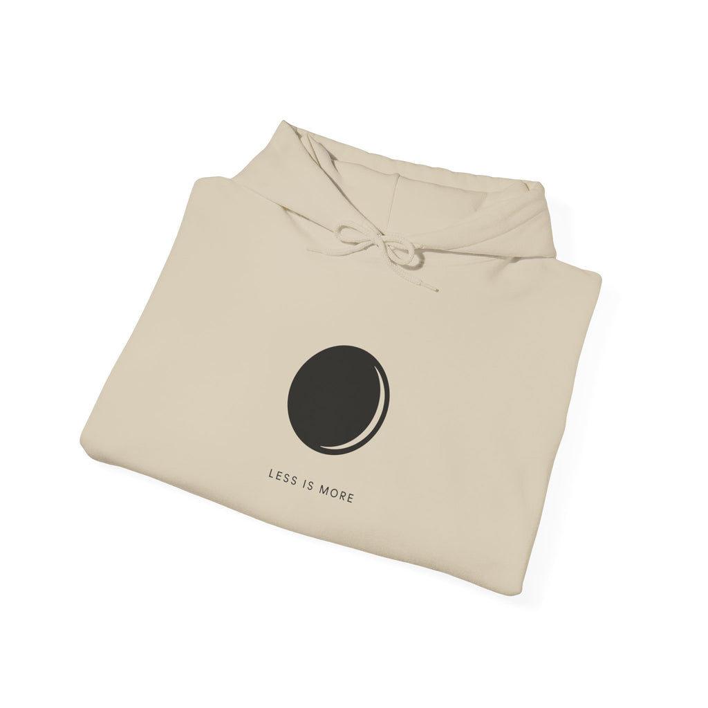 Minimal Eclipse Hoodie — 'Dark Moon' Graphic Pullover