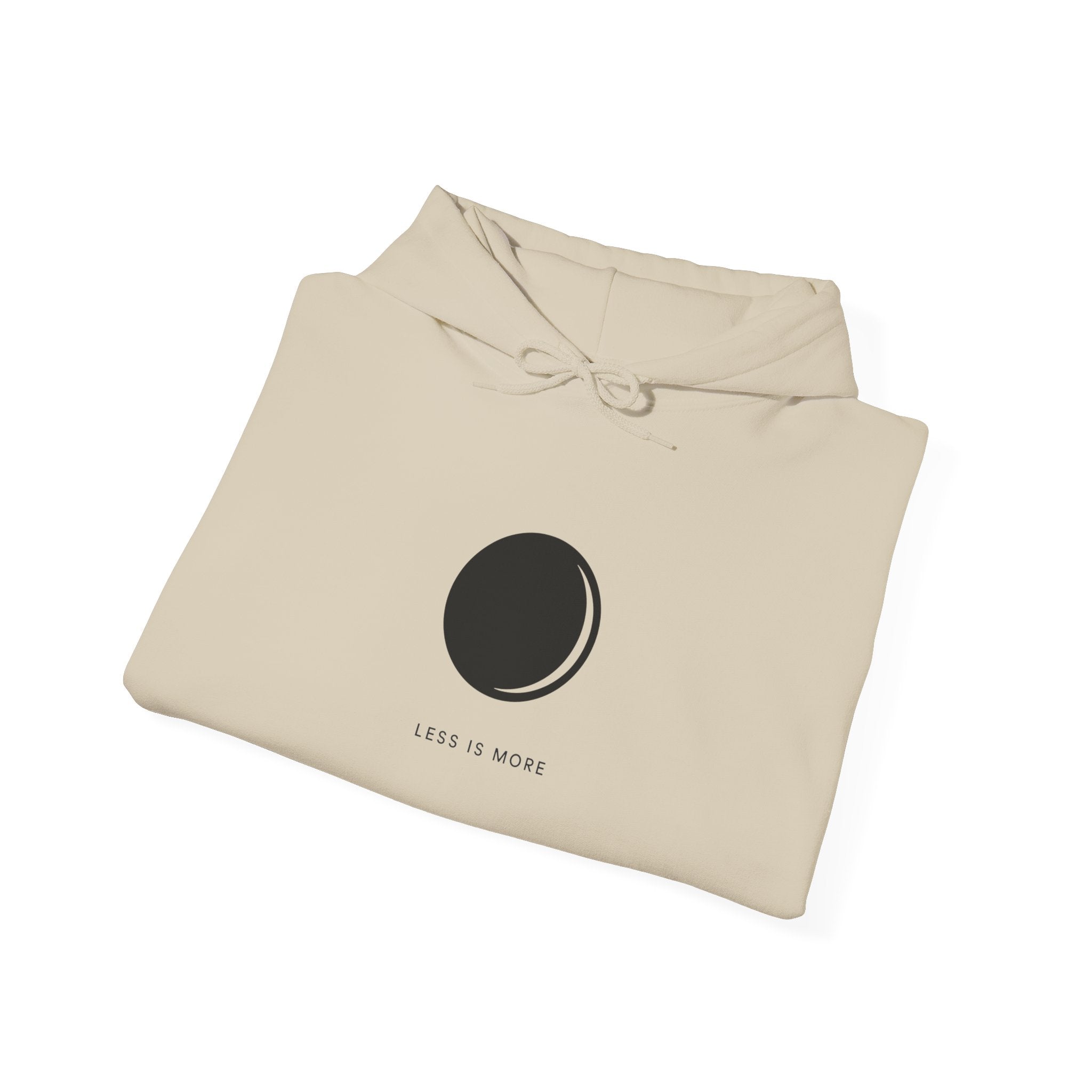 Minimal Eclipse Hoodie — 'Dark Moon' Graphic Pullover