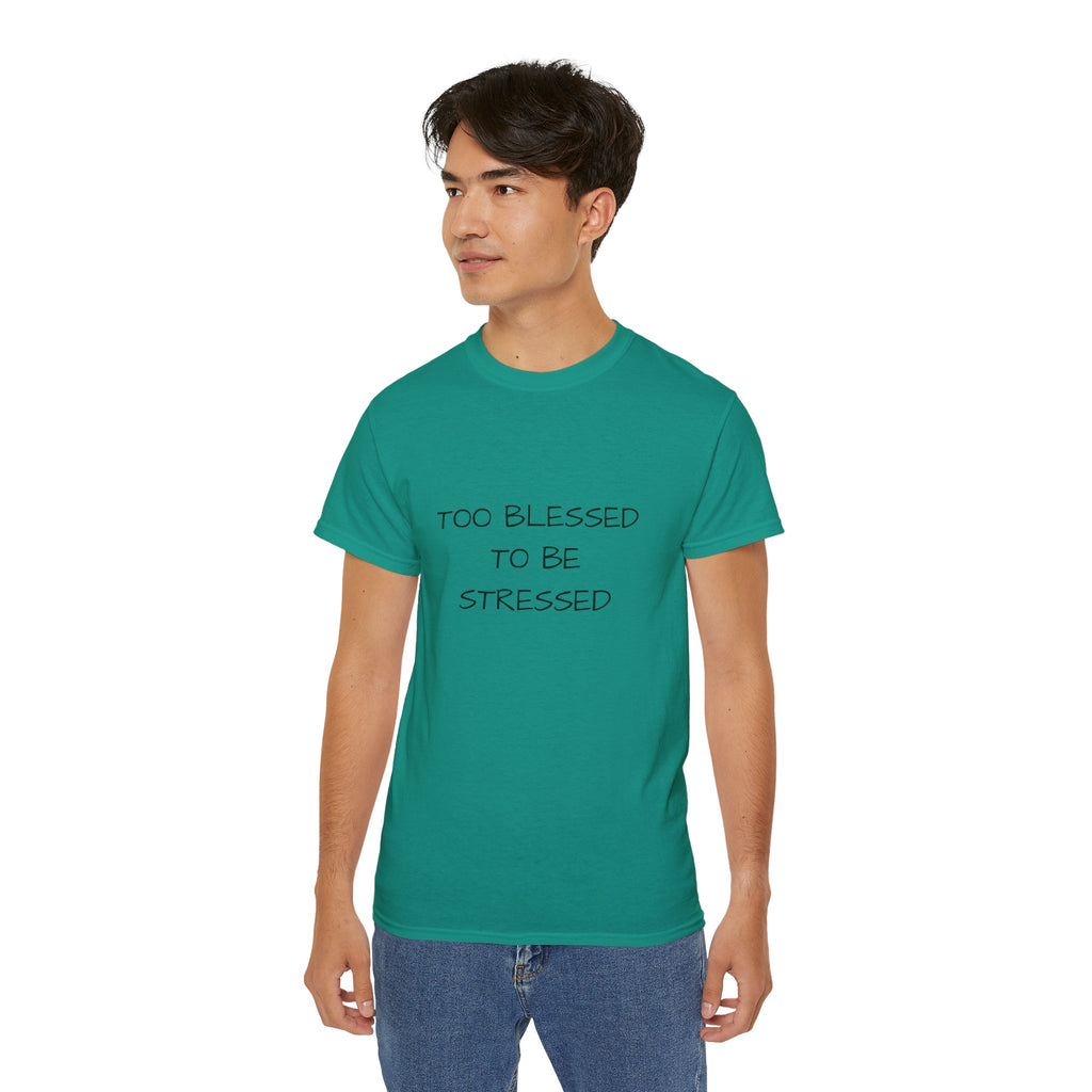 Too Blessed T‑Shirt — 'Too Blessed' Graphic Tee