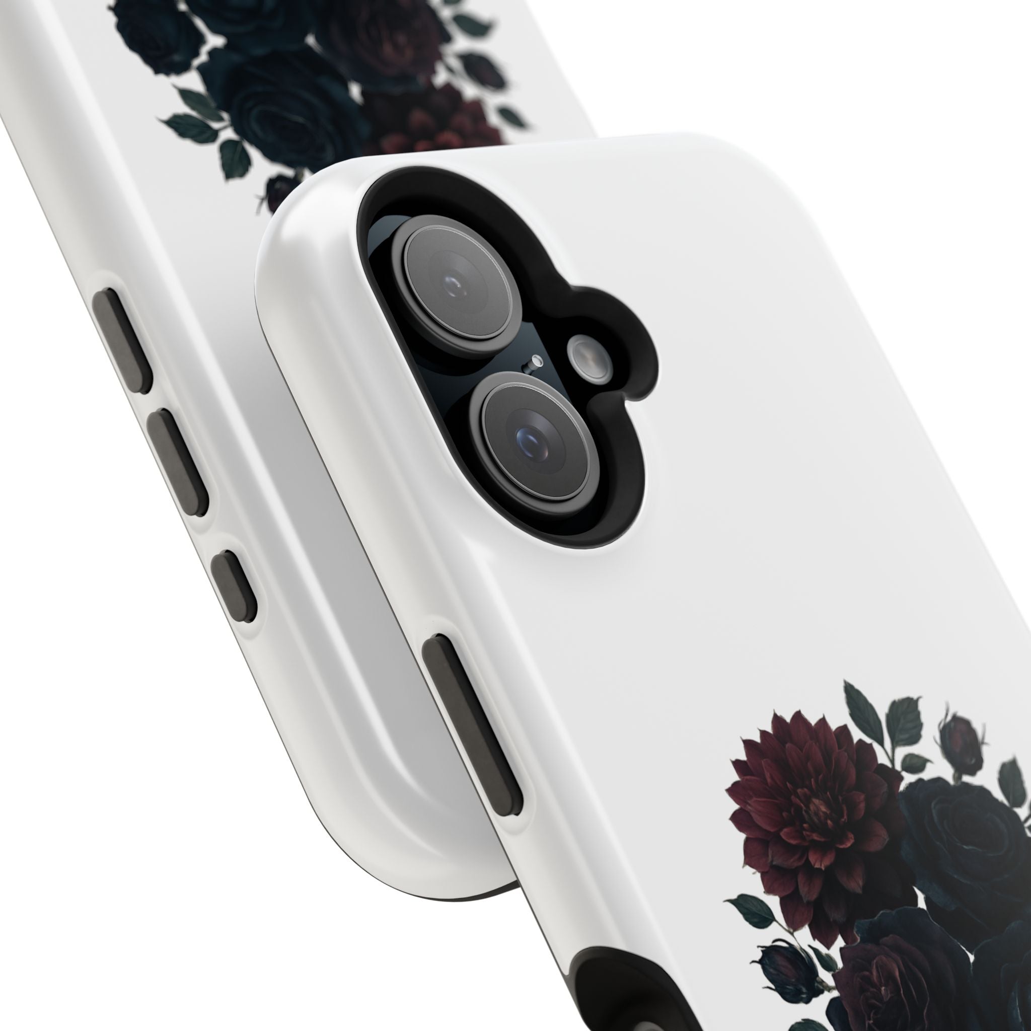 Whispers of the Night floral phone case | Magnetic impact-resistant case