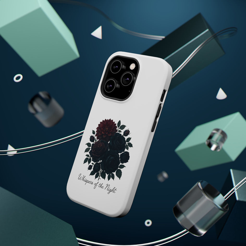 Whispers of the Night floral phone case | Magnetic impact-resistant case