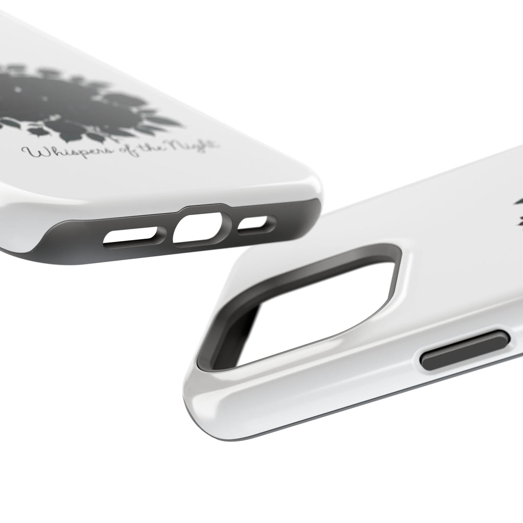 Whispers of the Night floral phone case | Magnetic impact-resistant case