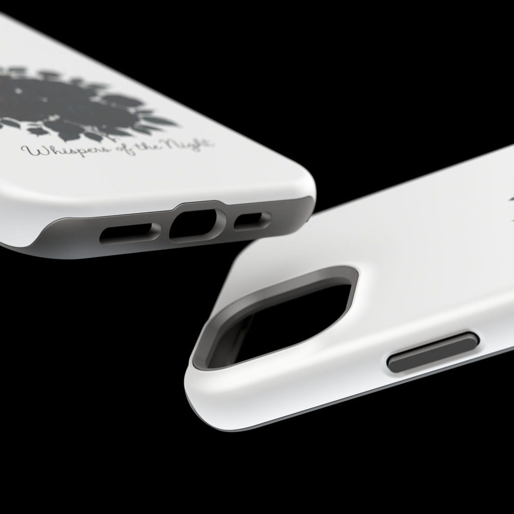 Whispers of the Night floral phone case | Magnetic impact-resistant case