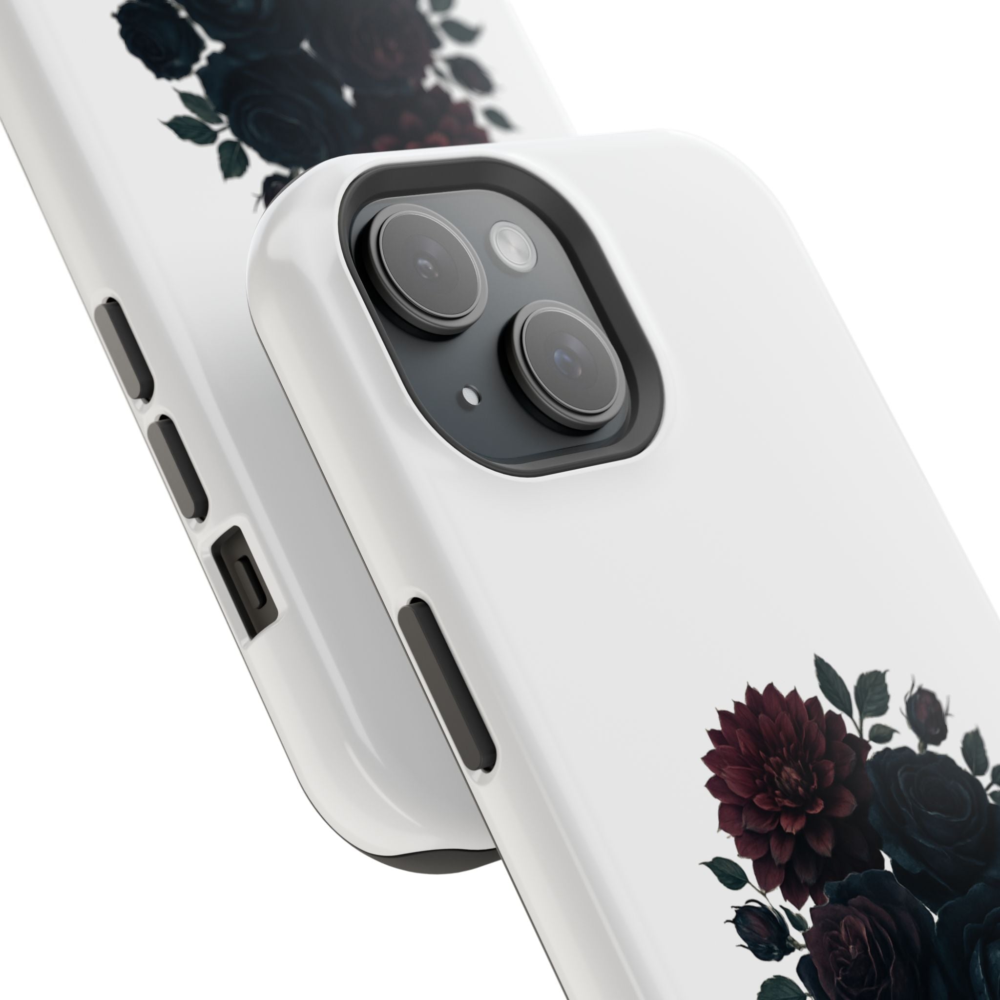 Whispers of the Night floral phone case | Magnetic impact-resistant case