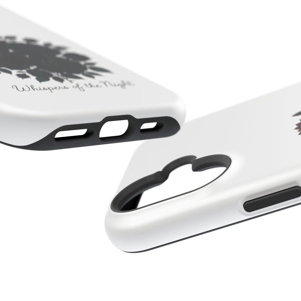 Whispers of the Night floral phone case | Magnetic impact-resistant case