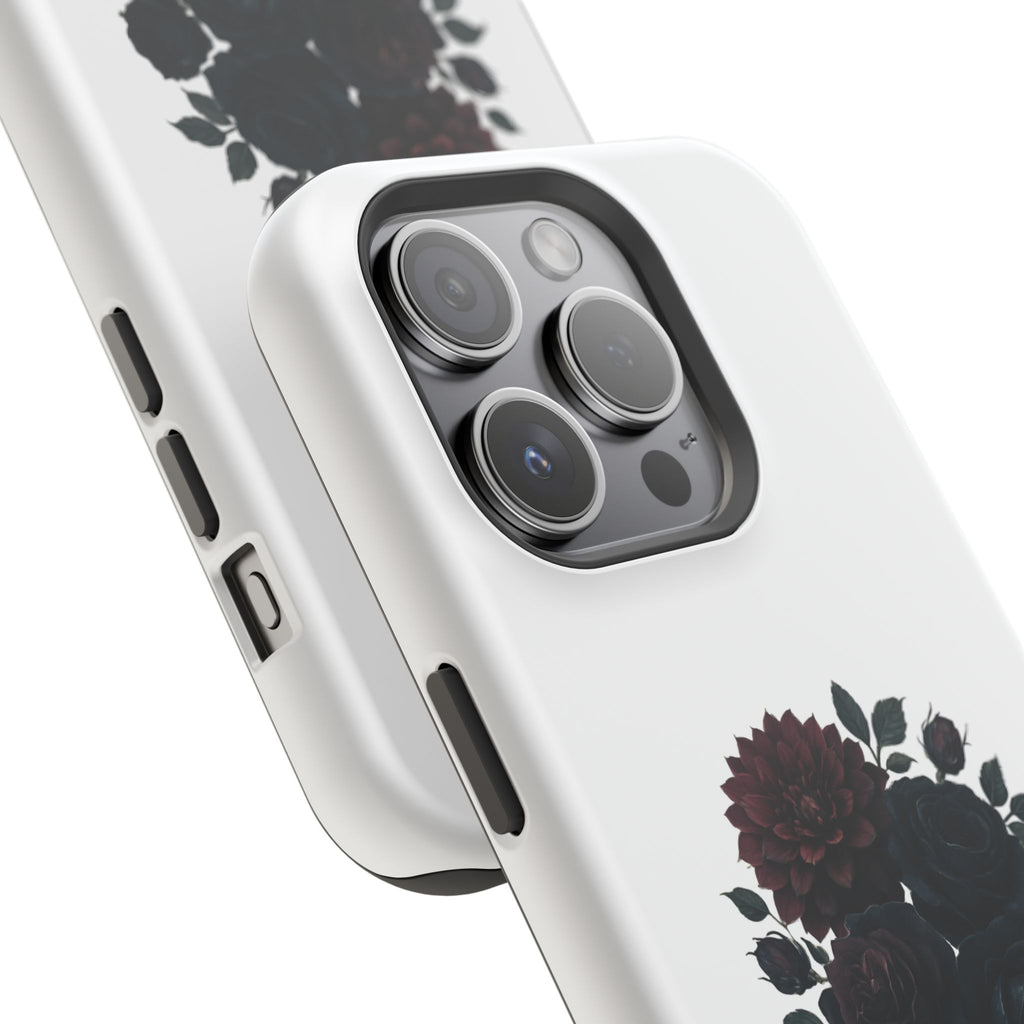 Whispers of the Night floral phone case | Magnetic impact-resistant case