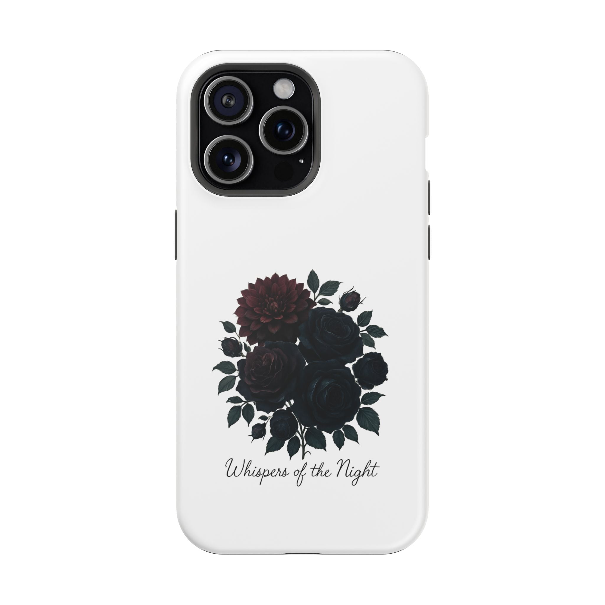 Whispers of the Night floral phone case | Magnetic impact-resistant case