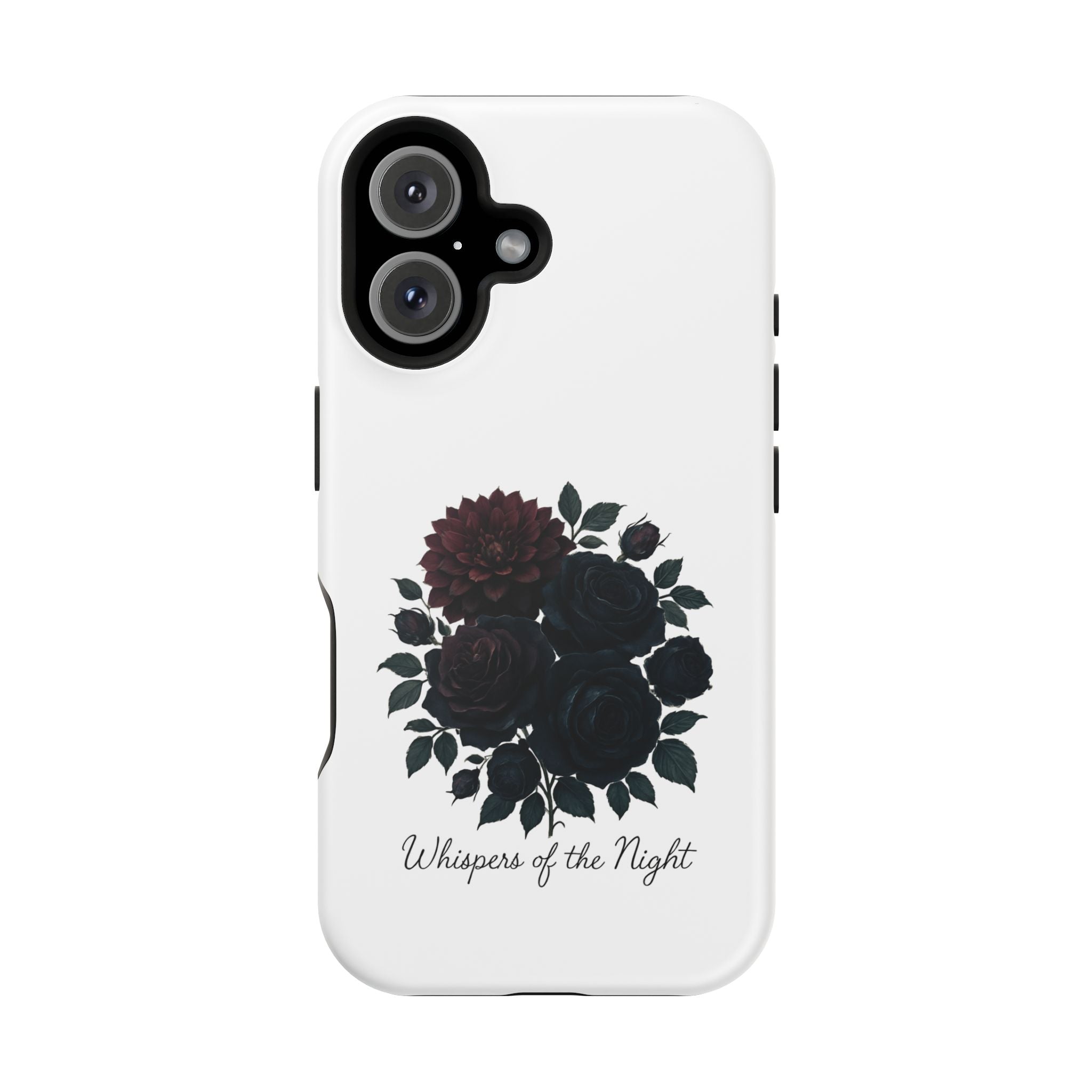 Whispers of the Night floral phone case | Magnetic impact-resistant case