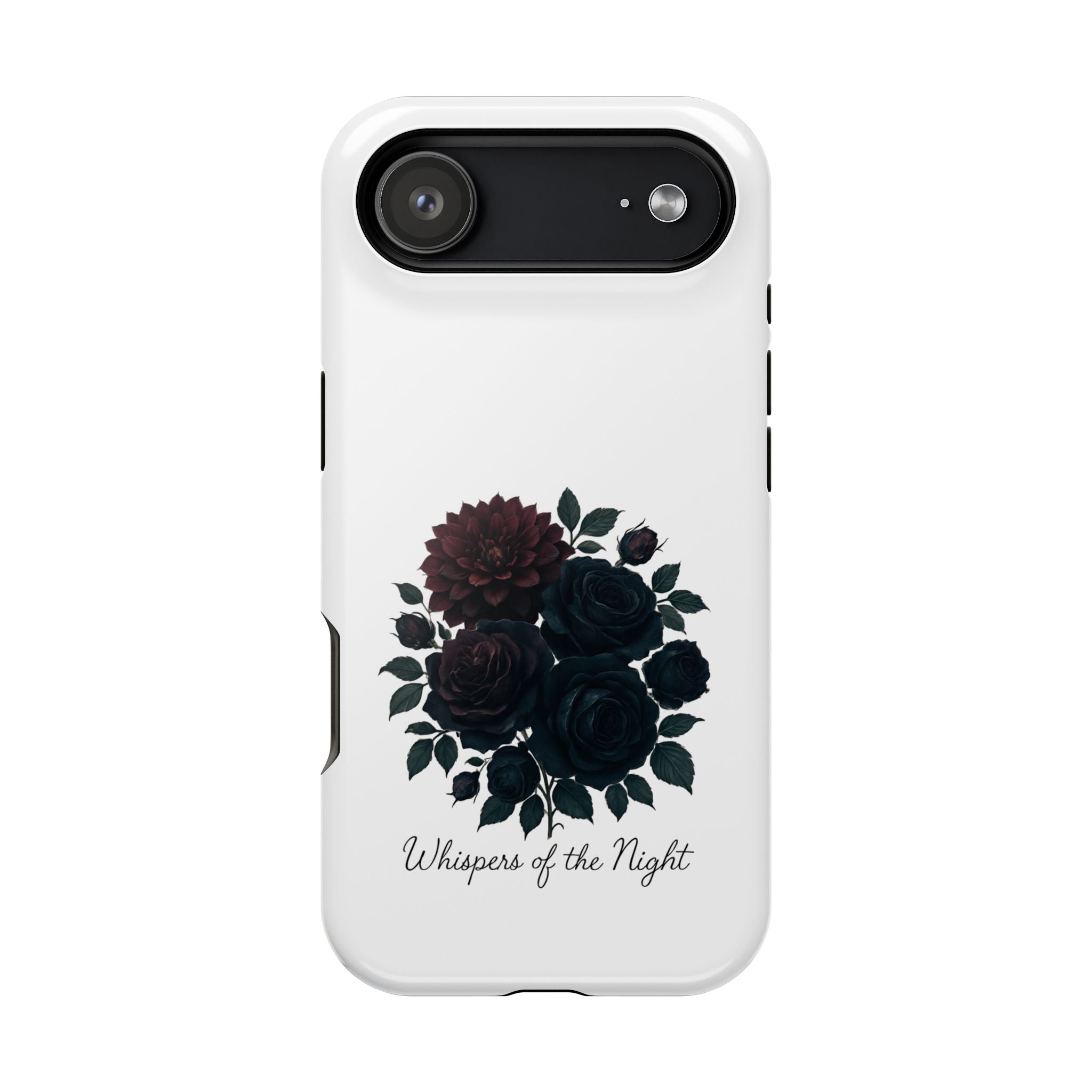 Whispers of the Night floral phone case | Magnetic impact-resistant case
