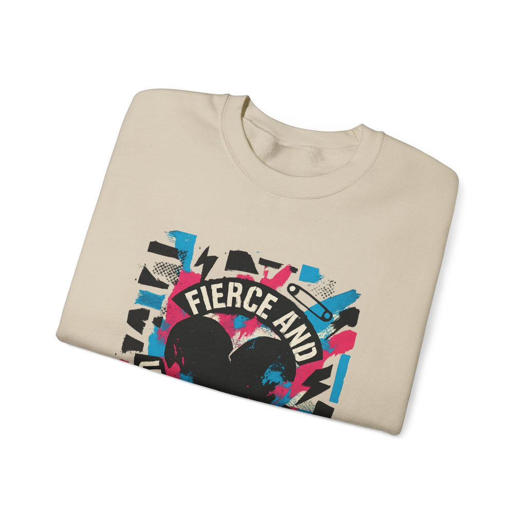 Fierce and Unapologetic Crewneck Sweatshirt