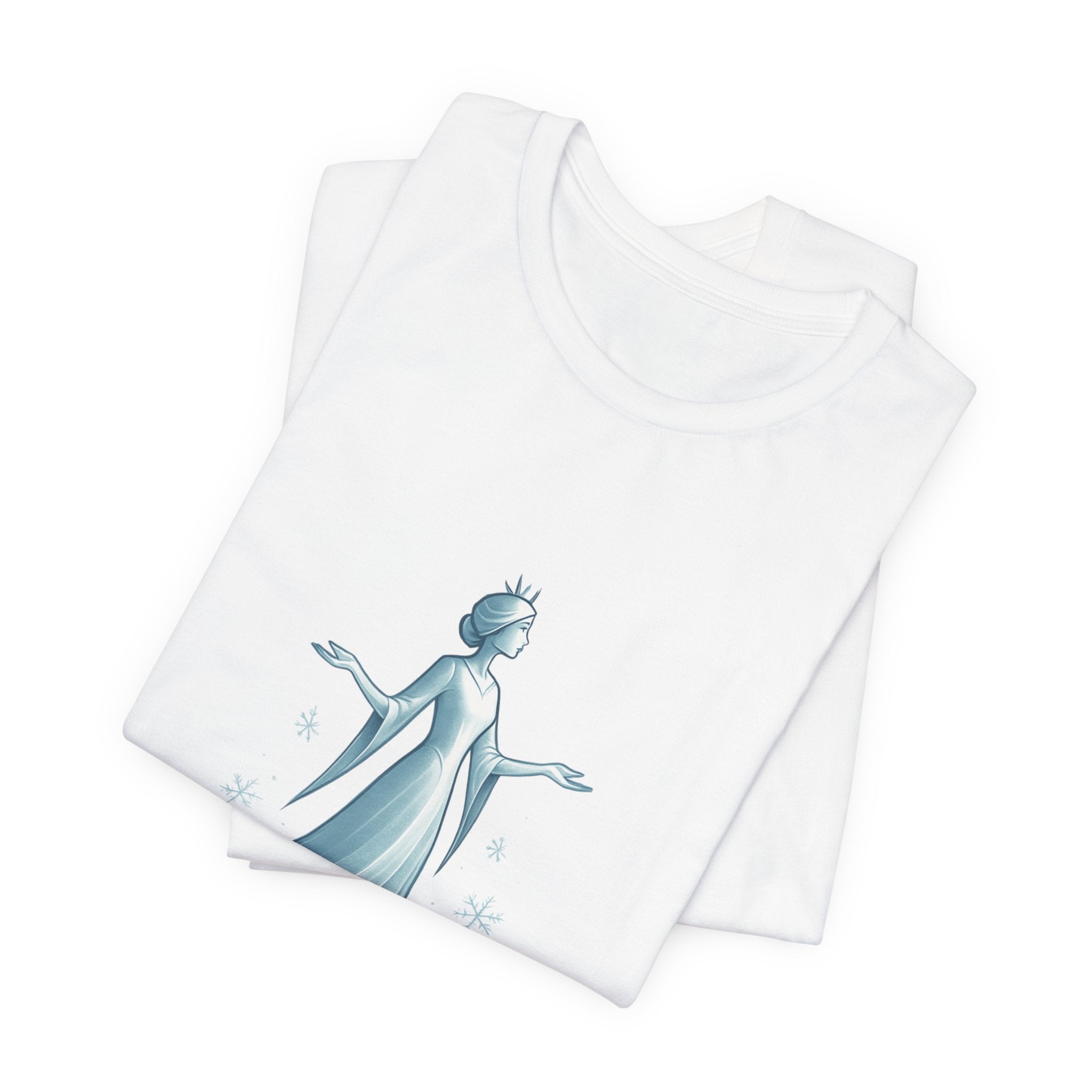 Chill Like a Queen Tee — Feminine Ice Princess Graphic T-Shirt