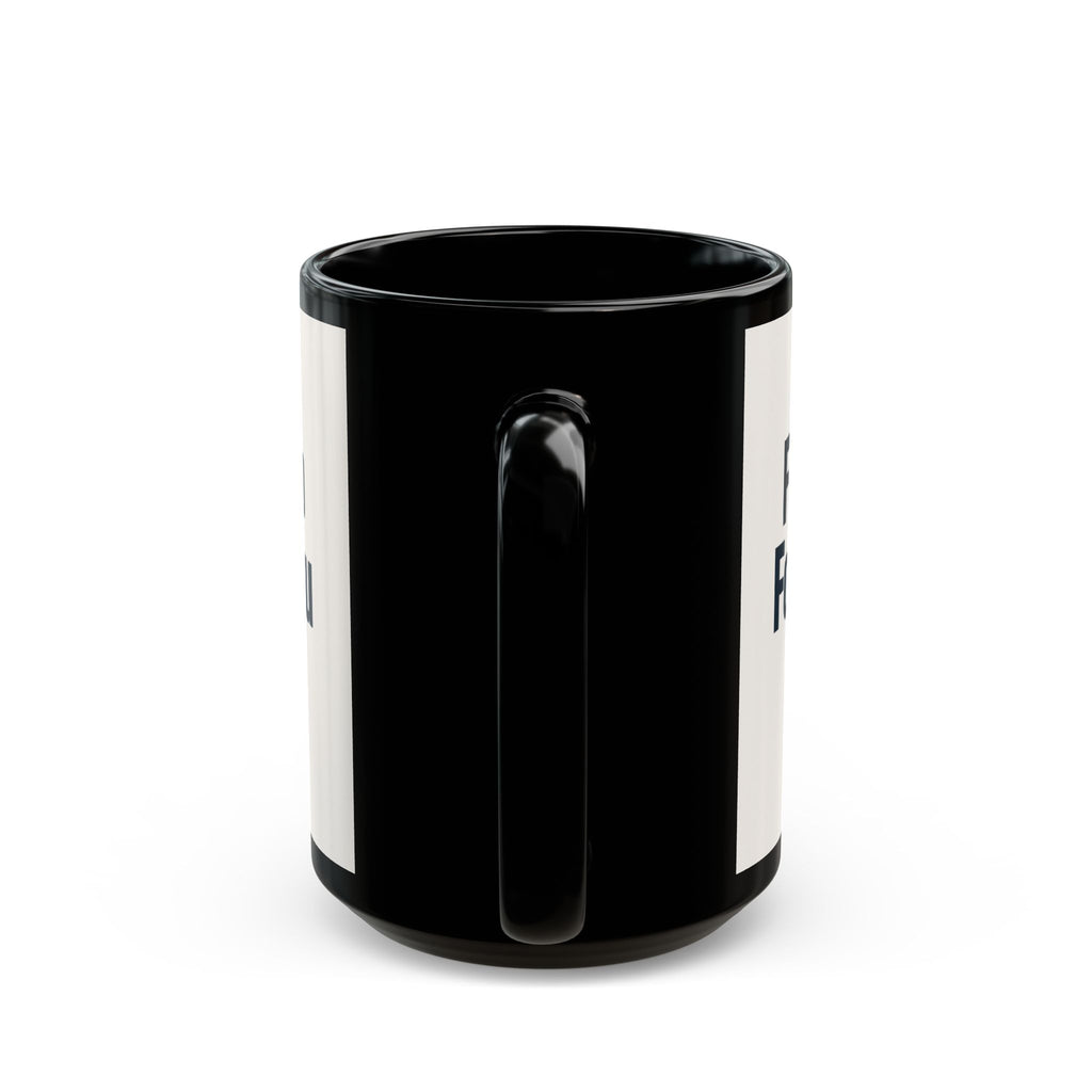 Follow Up Follow Thru Mug – Motivational Coffee Cup with Checkmark