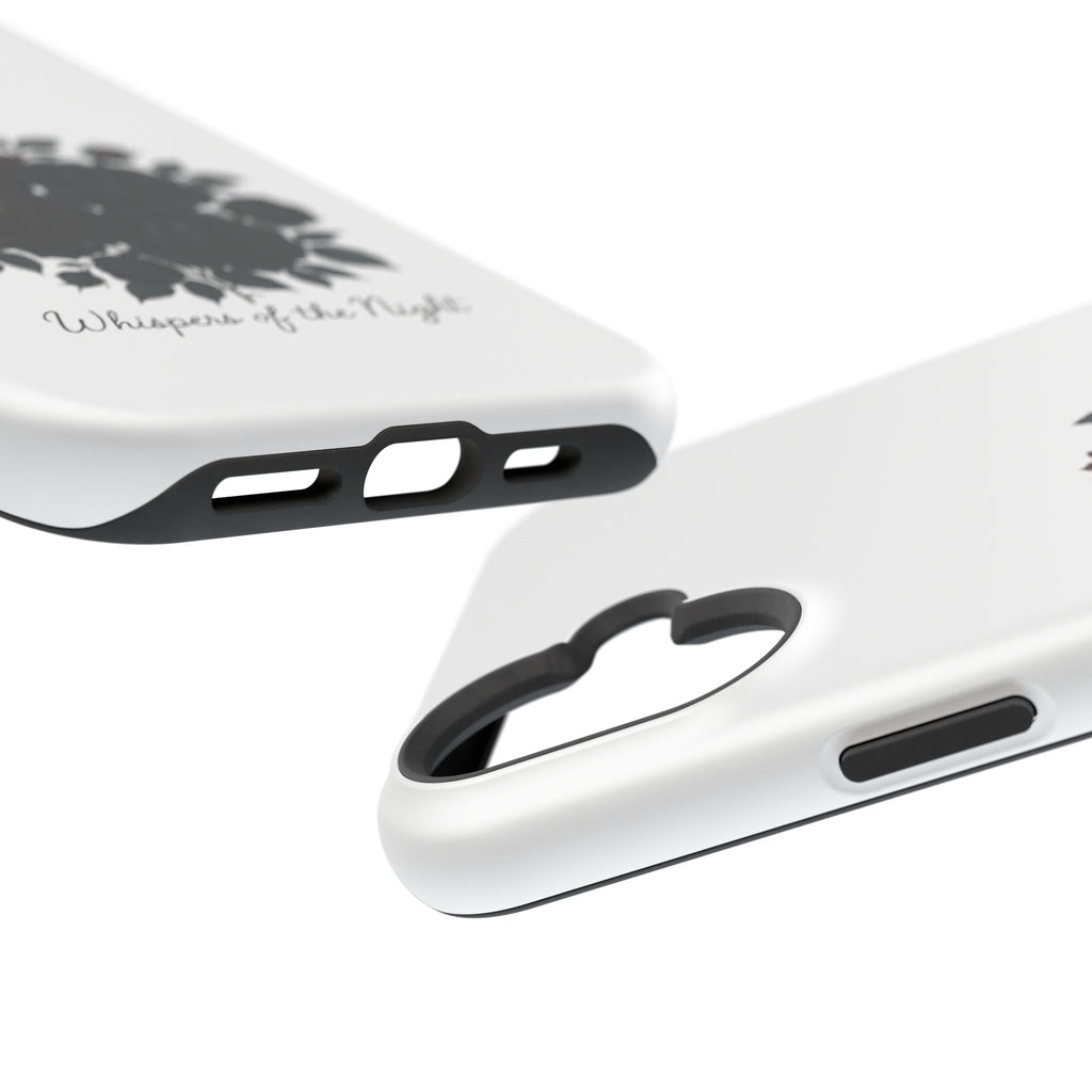 Whispers of the Night floral phone case | Magnetic impact-resistant case