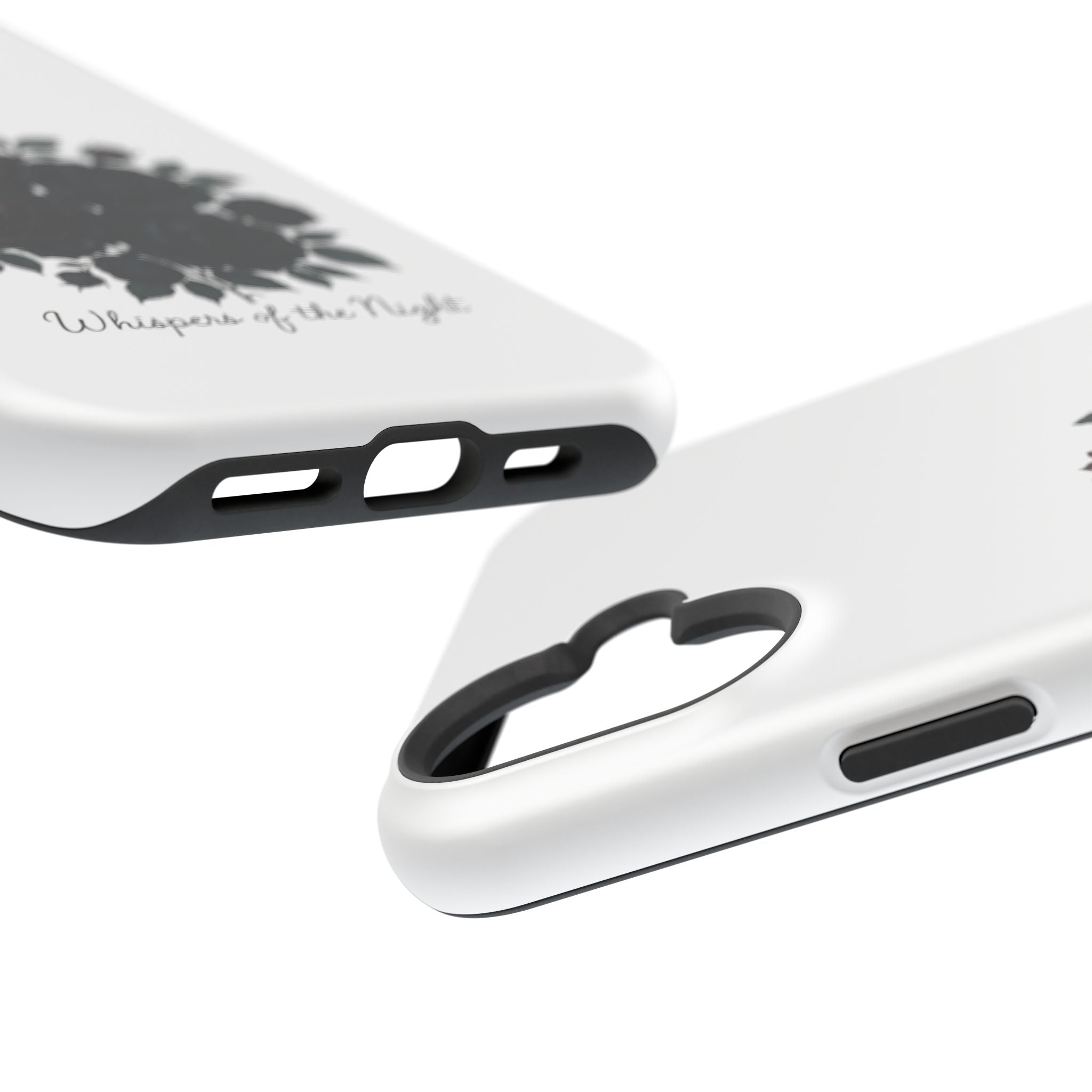 Whispers of the Night floral phone case | Magnetic impact-resistant case
