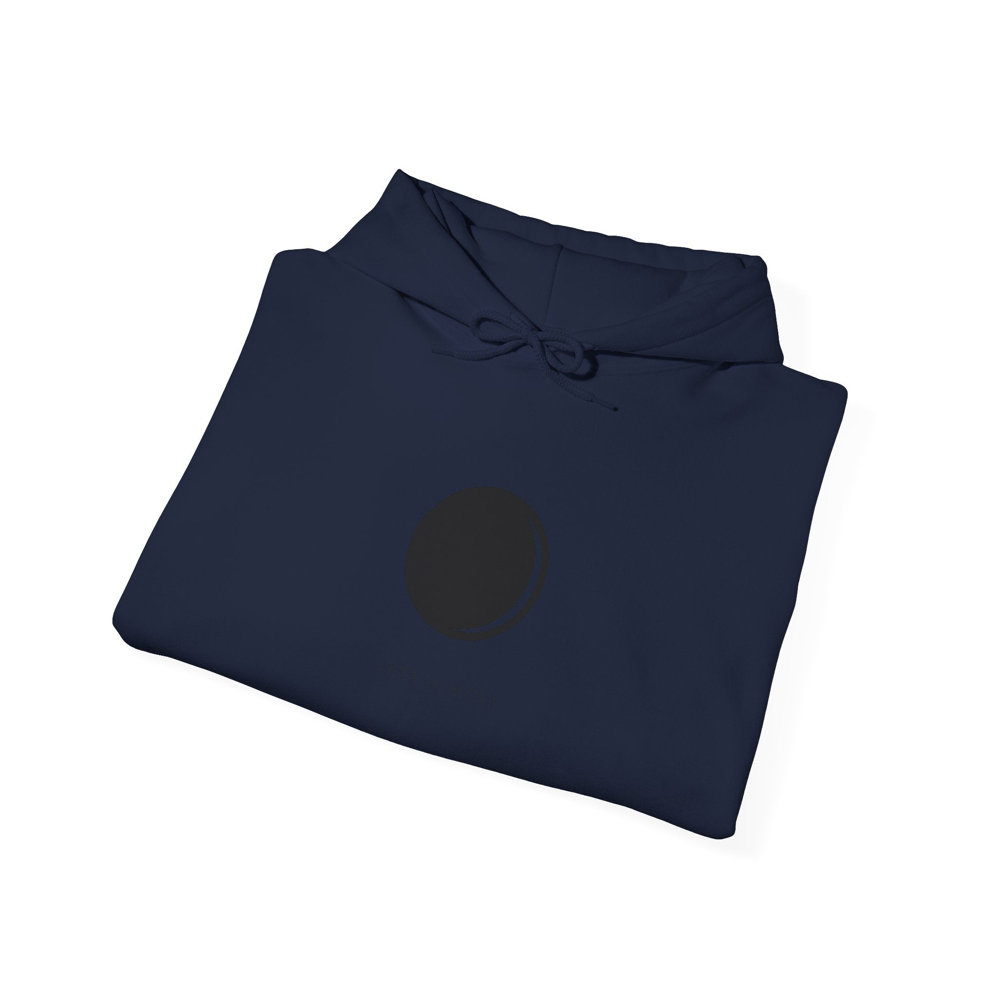 Minimal Eclipse Hoodie — 'Dark Moon' Graphic Pullover