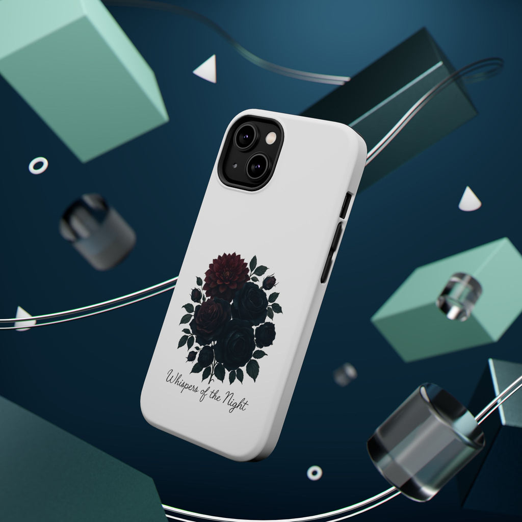 Whispers of the Night floral phone case | Magnetic impact-resistant case