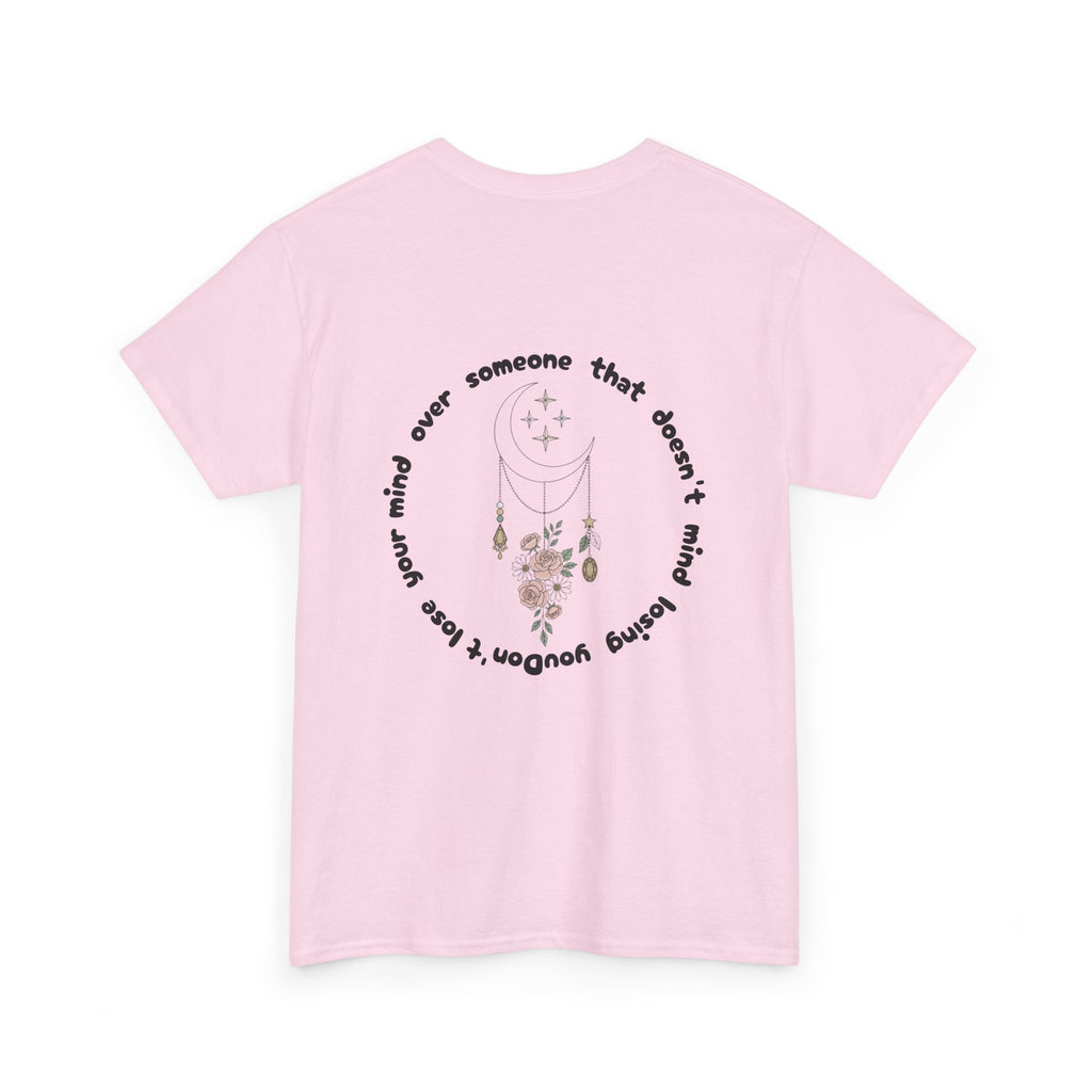 T-Shirt  “Someone That Doesn’t Mind Losing You” Floral Moonback Tee
