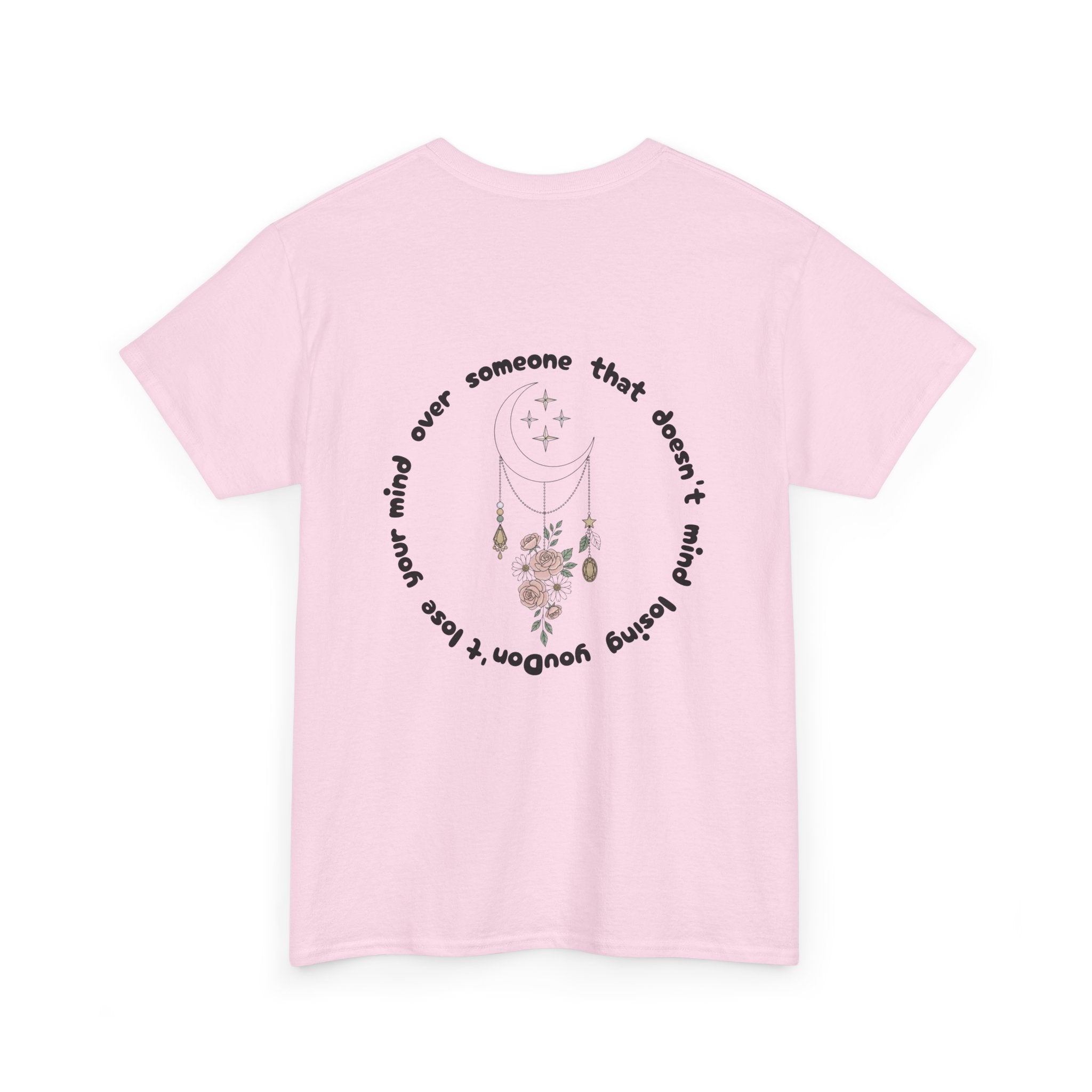 T-Shirt  “Someone That Doesn’t Mind Losing You” Floral Moonback Tee