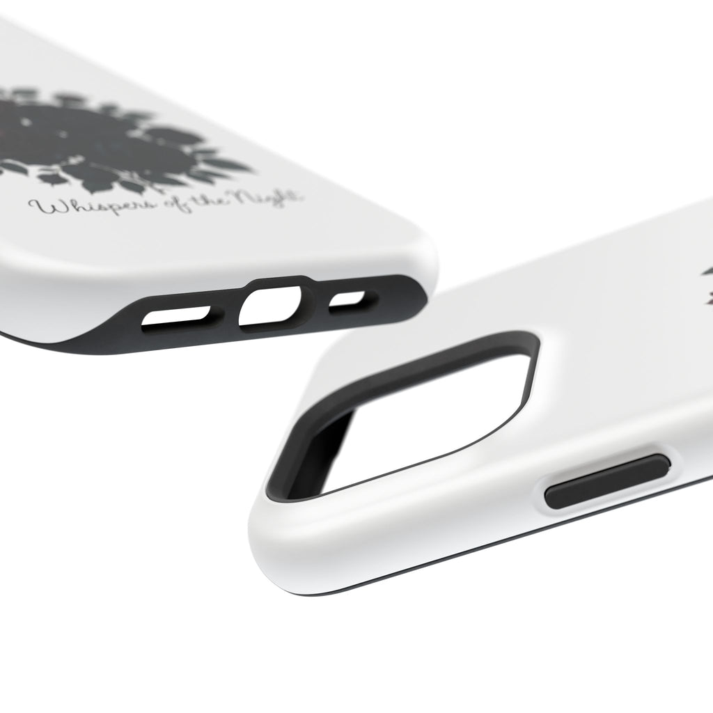 Whispers of the Night floral phone case | Magnetic impact-resistant case