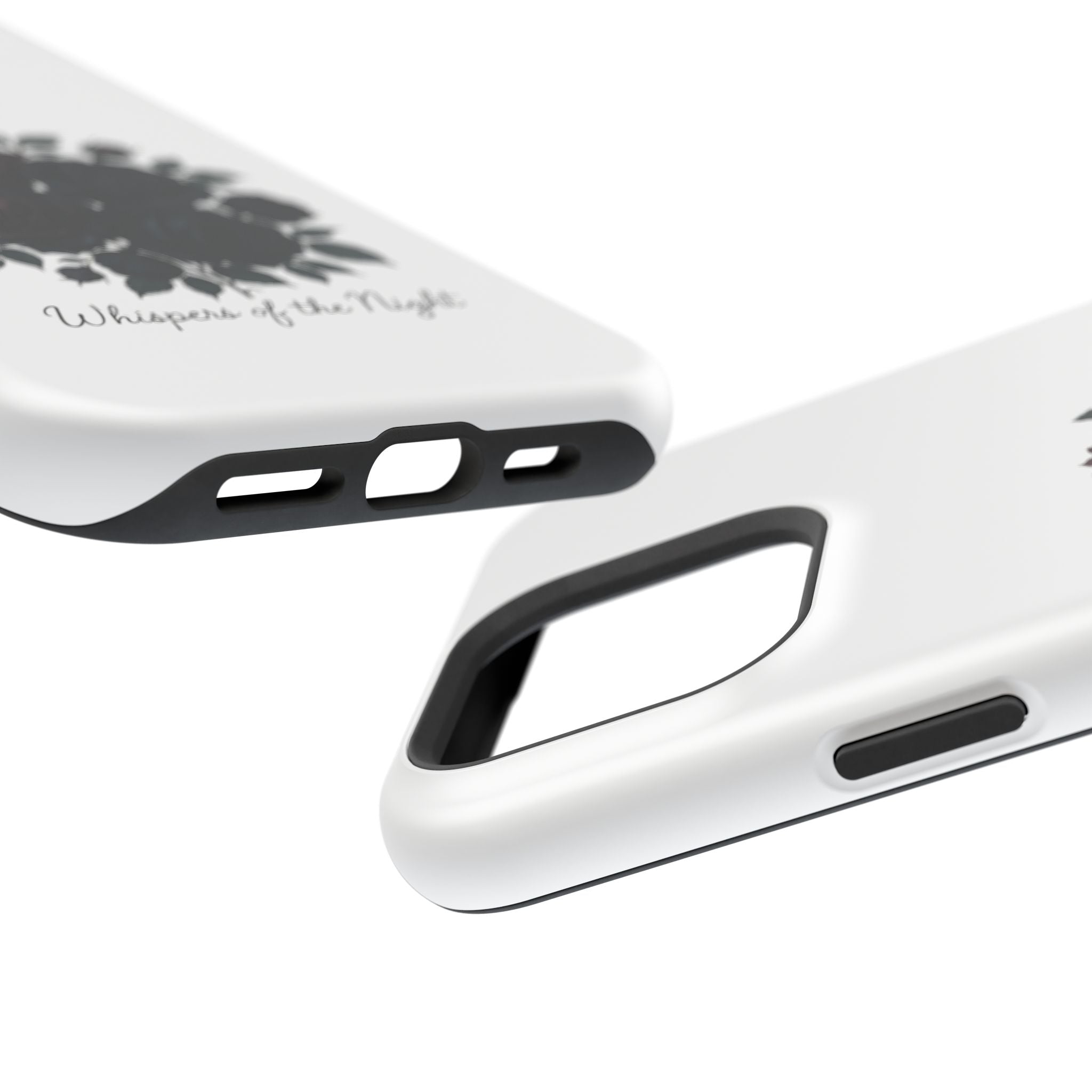 Whispers of the Night floral phone case | Magnetic impact-resistant case