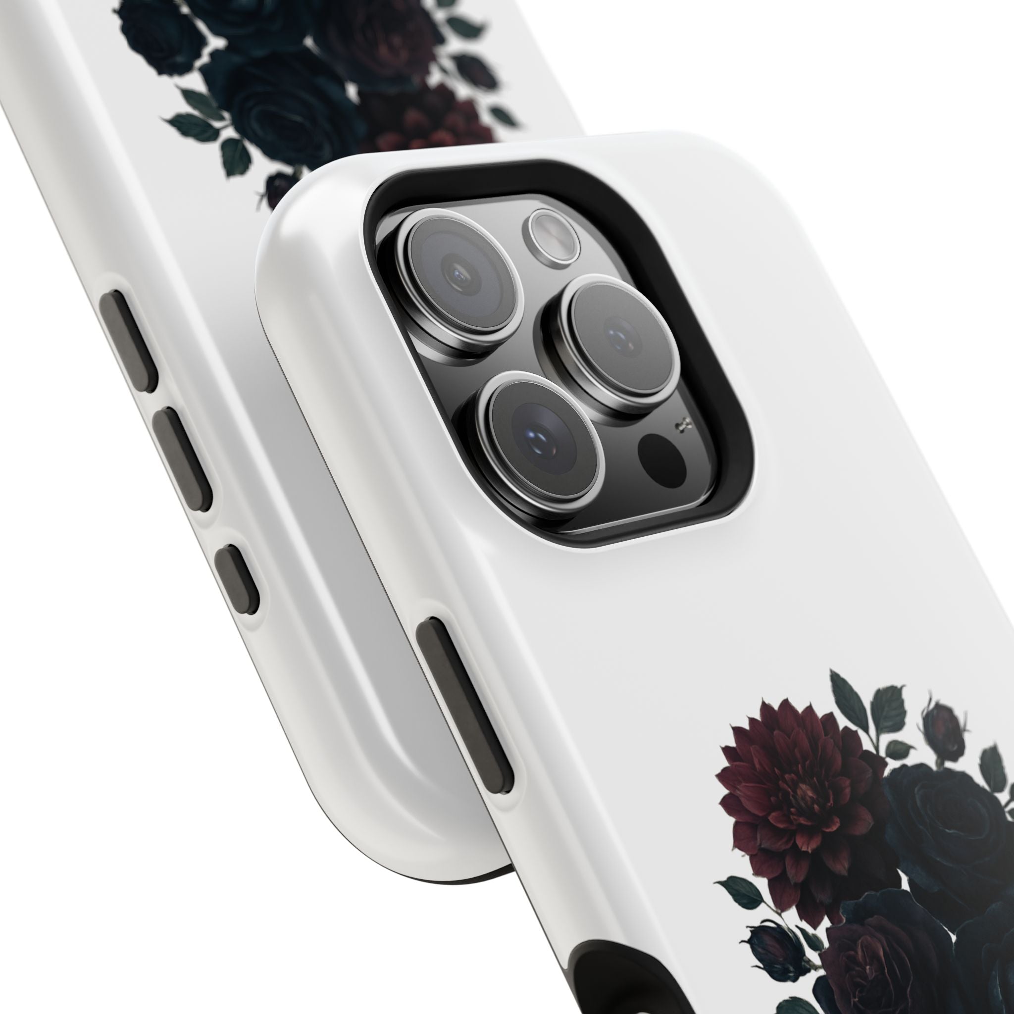 Whispers of the Night floral phone case | Magnetic impact-resistant case