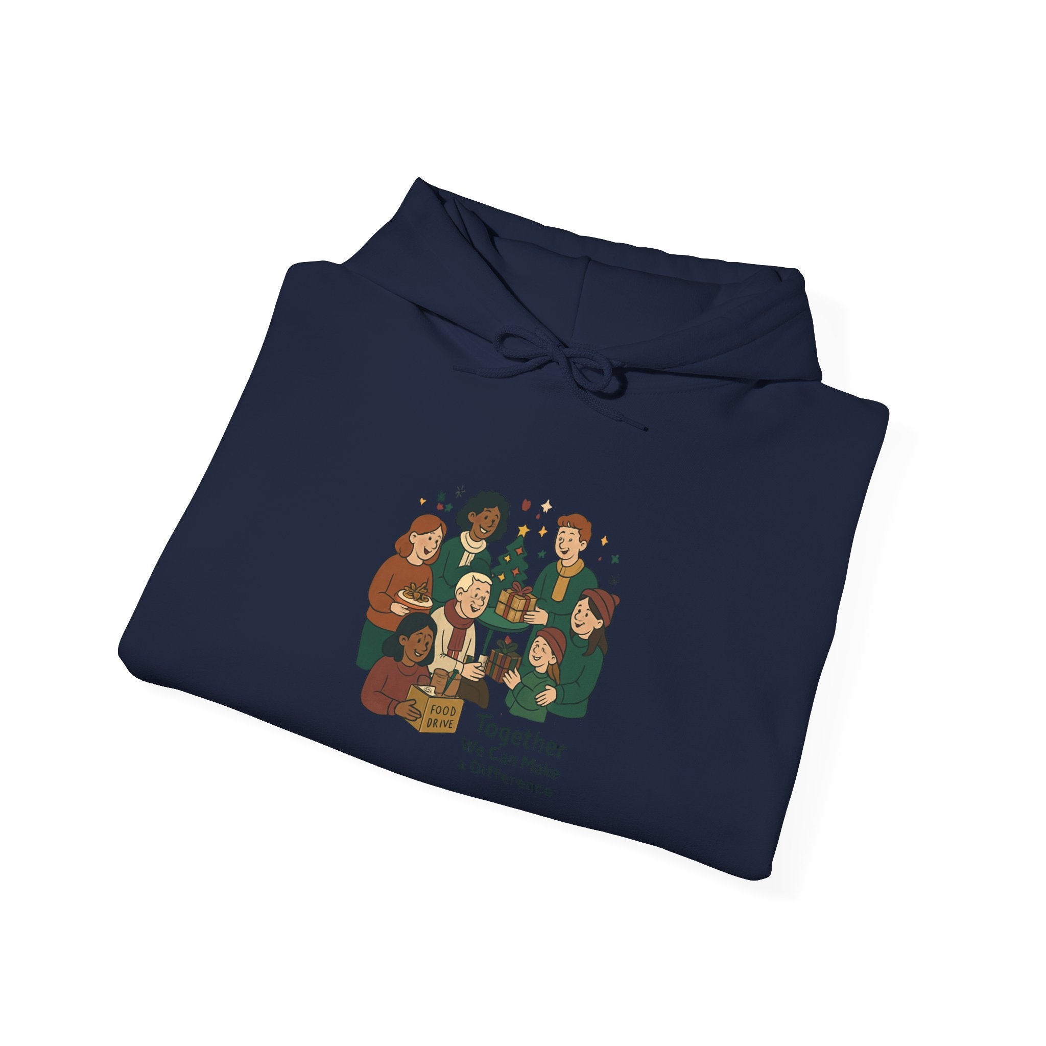 Hoodie — Cozy Friendsgiving Gathering Graphic "Sweeter with You"
