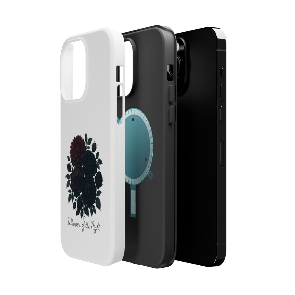 Whispers of the Night floral phone case | Magnetic impact-resistant case
