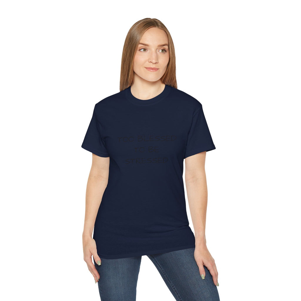 Too Blessed T‑Shirt — 'Too Blessed' Graphic Tee