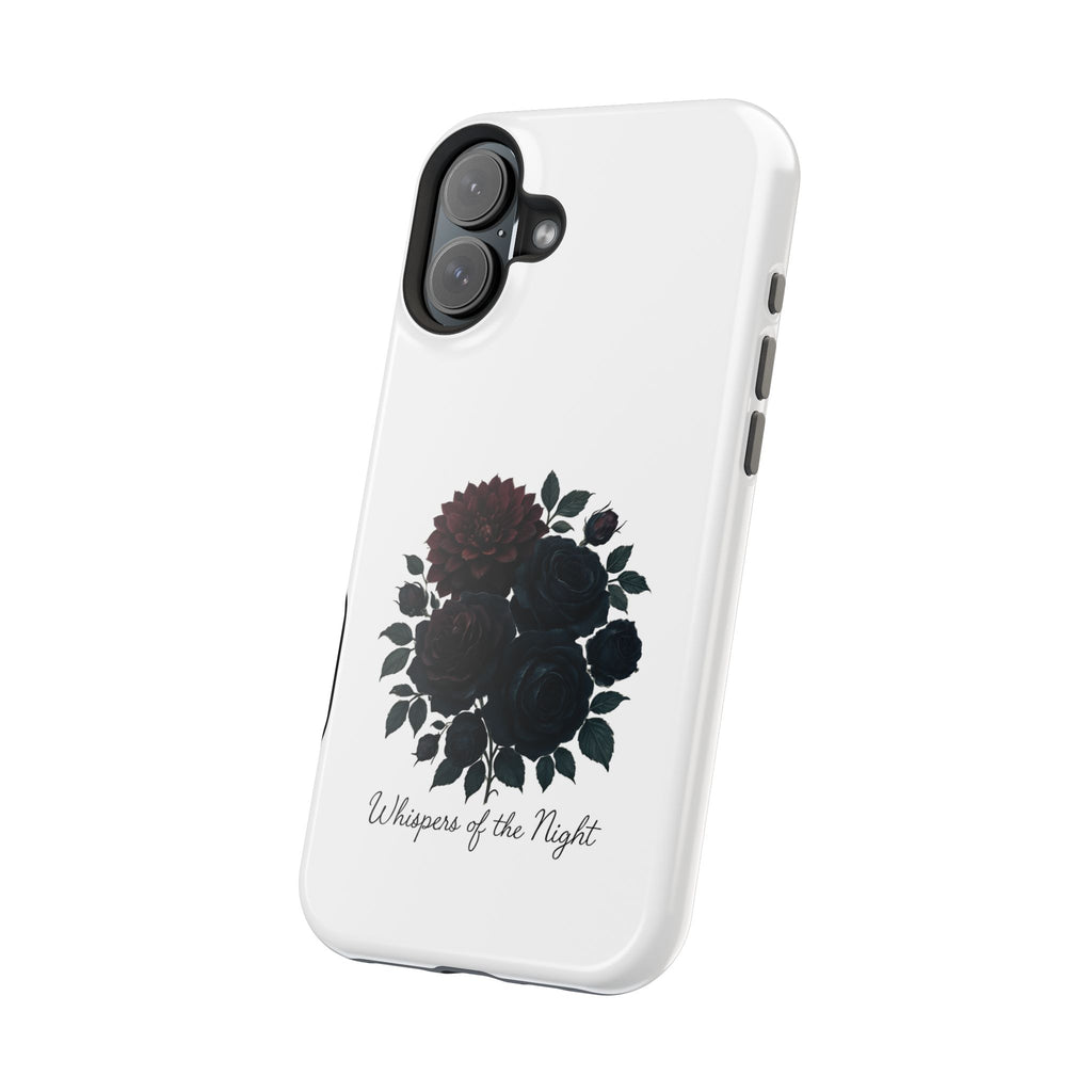 Whispers of the Night floral phone case | Magnetic impact-resistant case