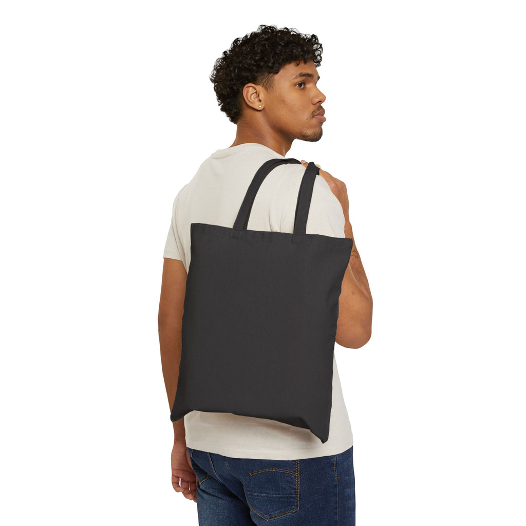 Canvas Tote Bag - "Tied with Love" Pastel Ribbon Gift Tote