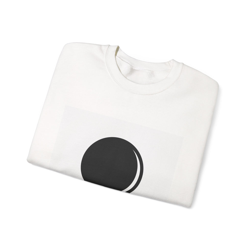 Minimal Moon Graphic sweatshirt | Less Is More Crewneck