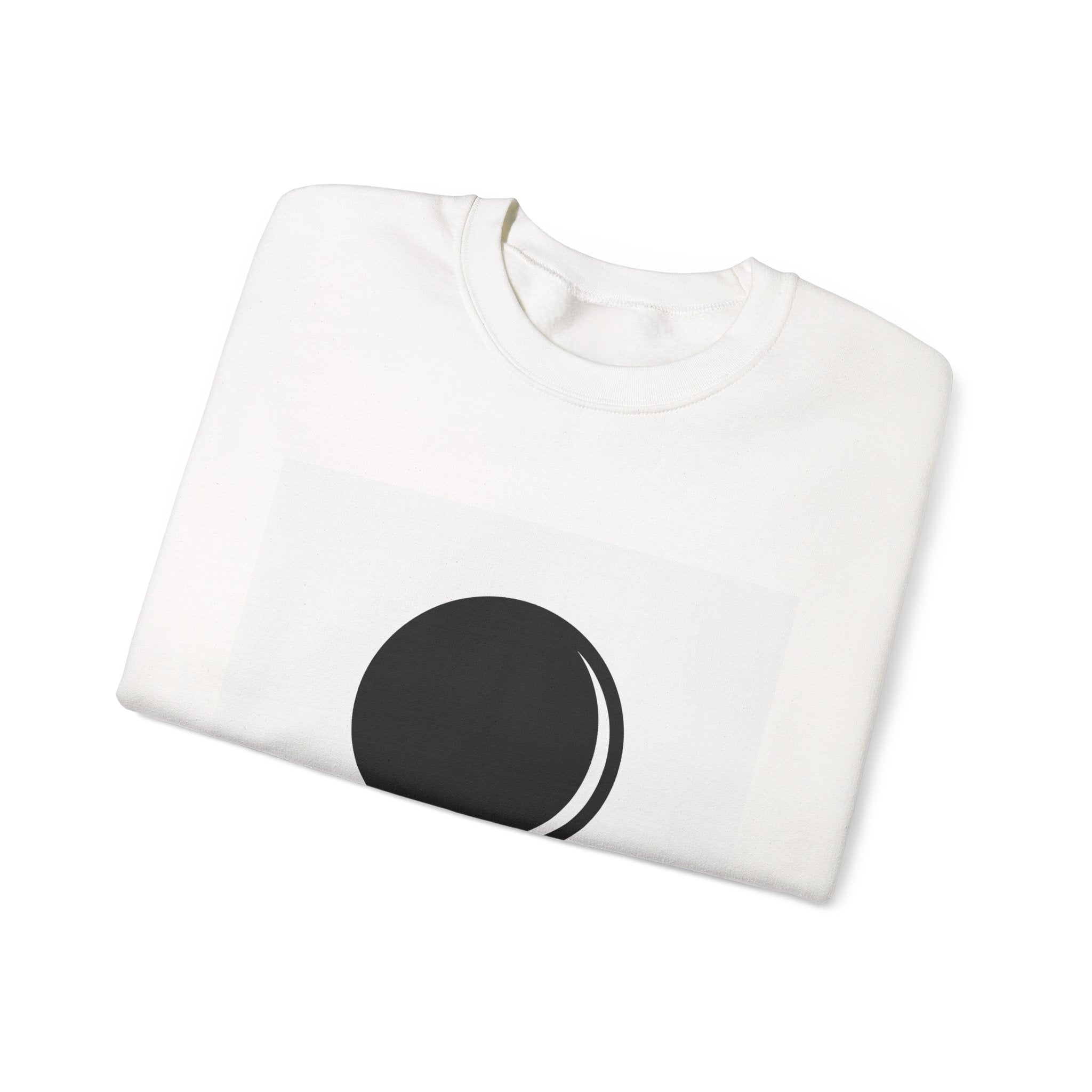 Minimal Moon Graphic sweatshirt | Less Is More Crewneck