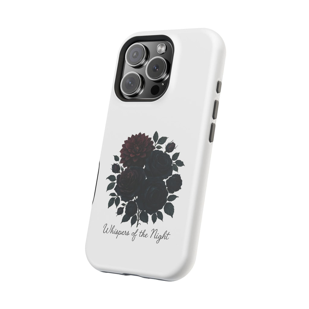 Whispers of the Night floral phone case | Magnetic impact-resistant case