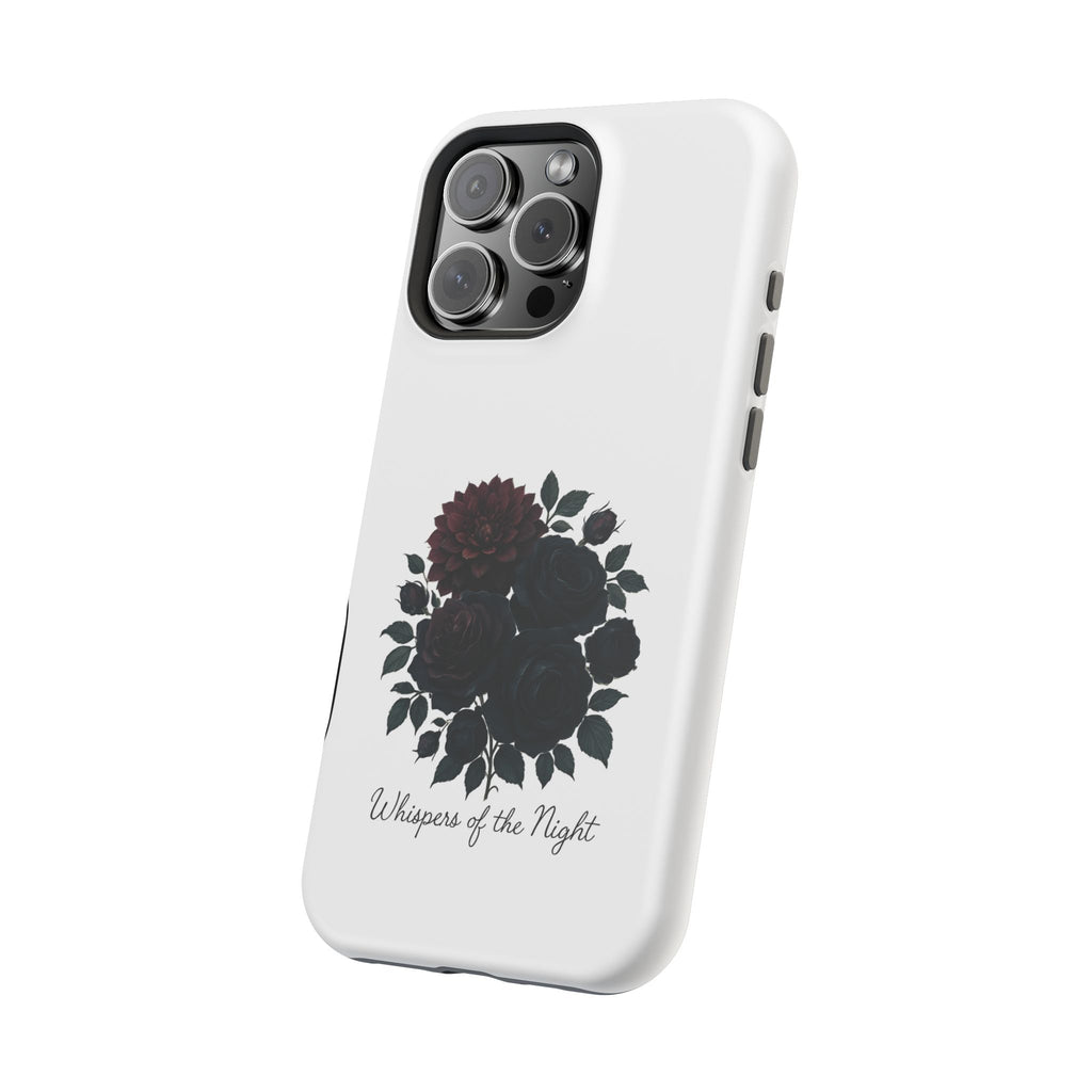 Whispers of the Night floral phone case | Magnetic impact-resistant case