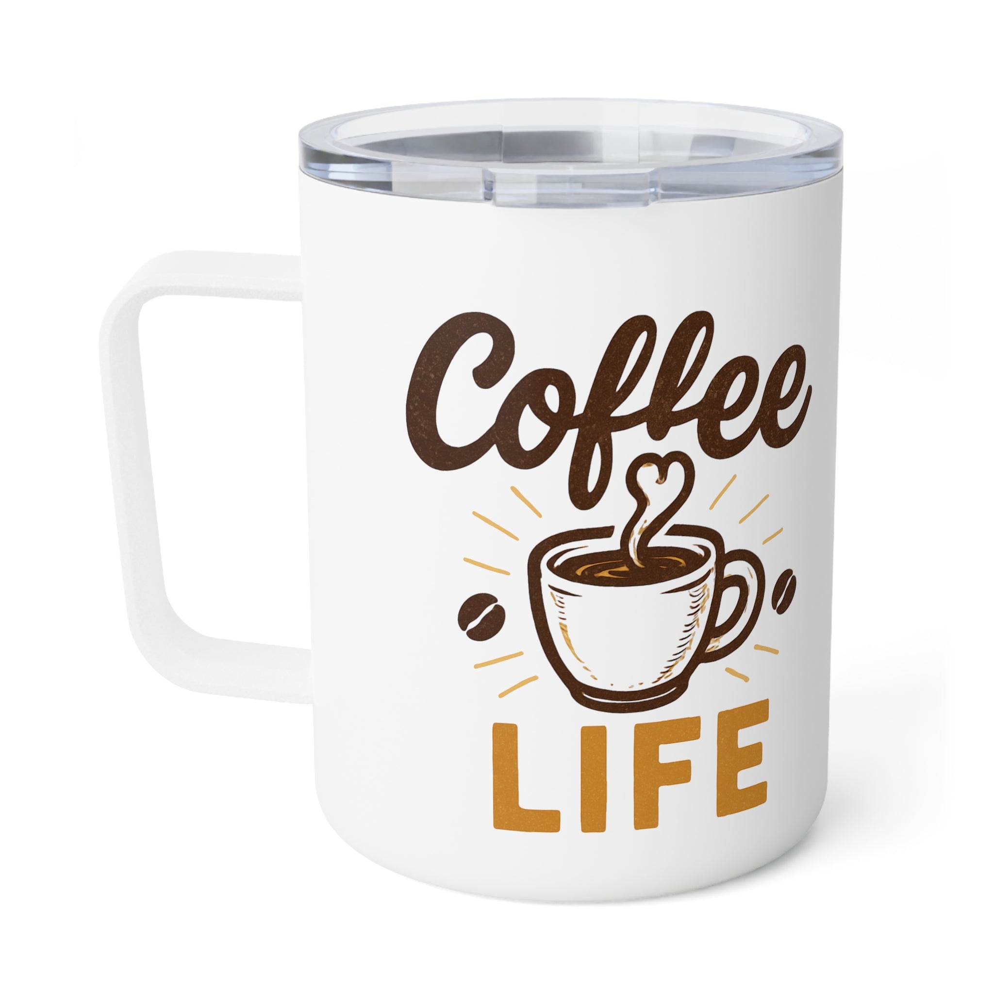 Coffee Life mug | Insulated 10oz Coffee Mug