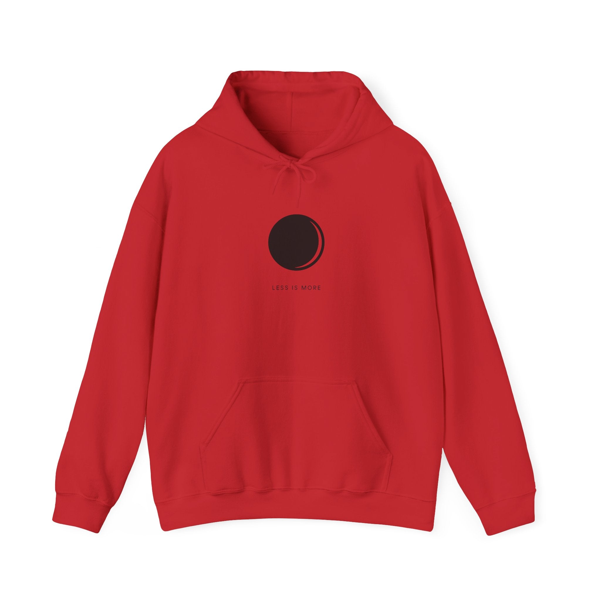 Minimal Eclipse Hoodie — 'Dark Moon' Graphic Pullover