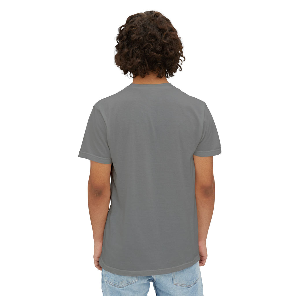 Pocket T-Shirt — Minimal Cat Silhouette Chest Pocket Tee