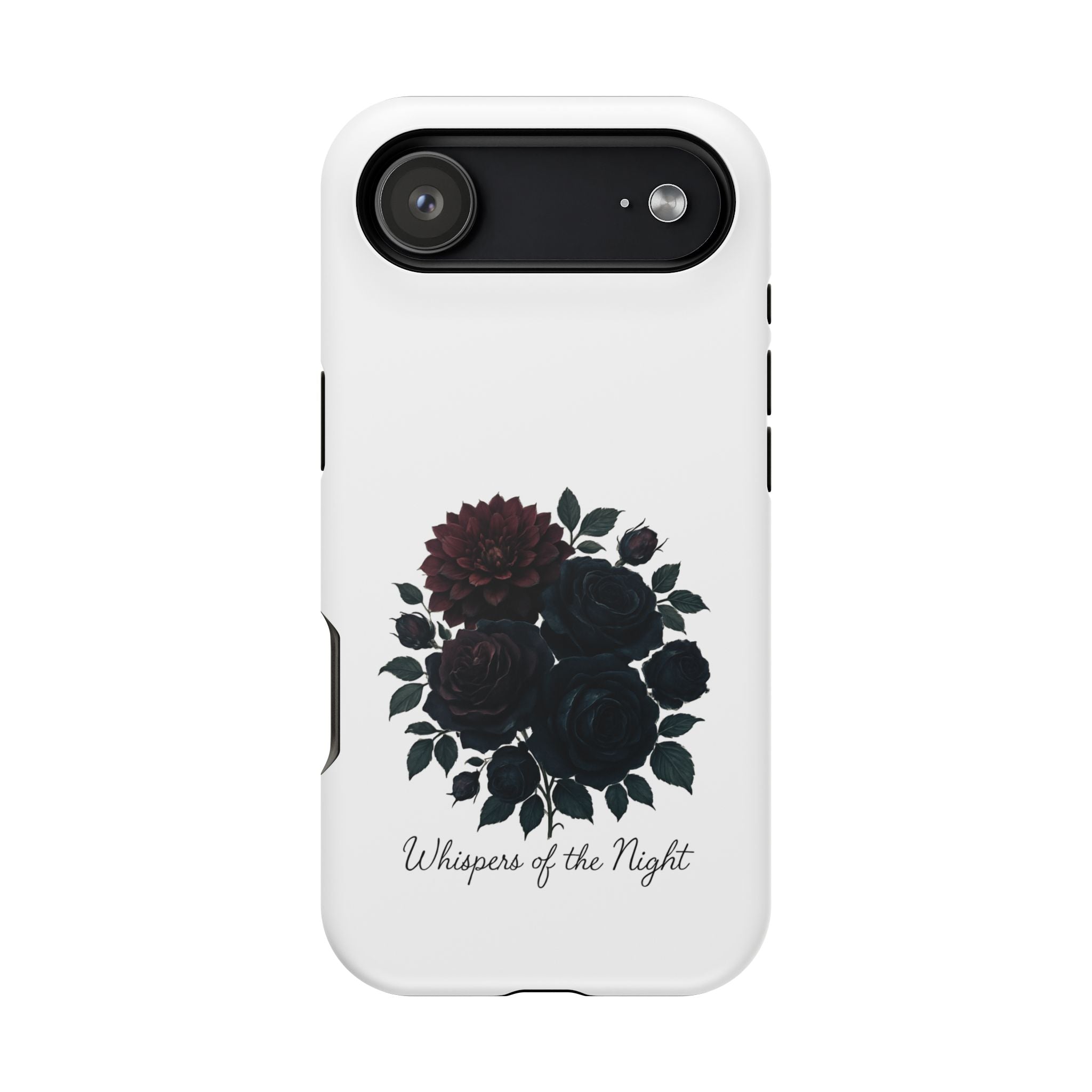 Whispers of the Night floral phone case | Magnetic impact-resistant case