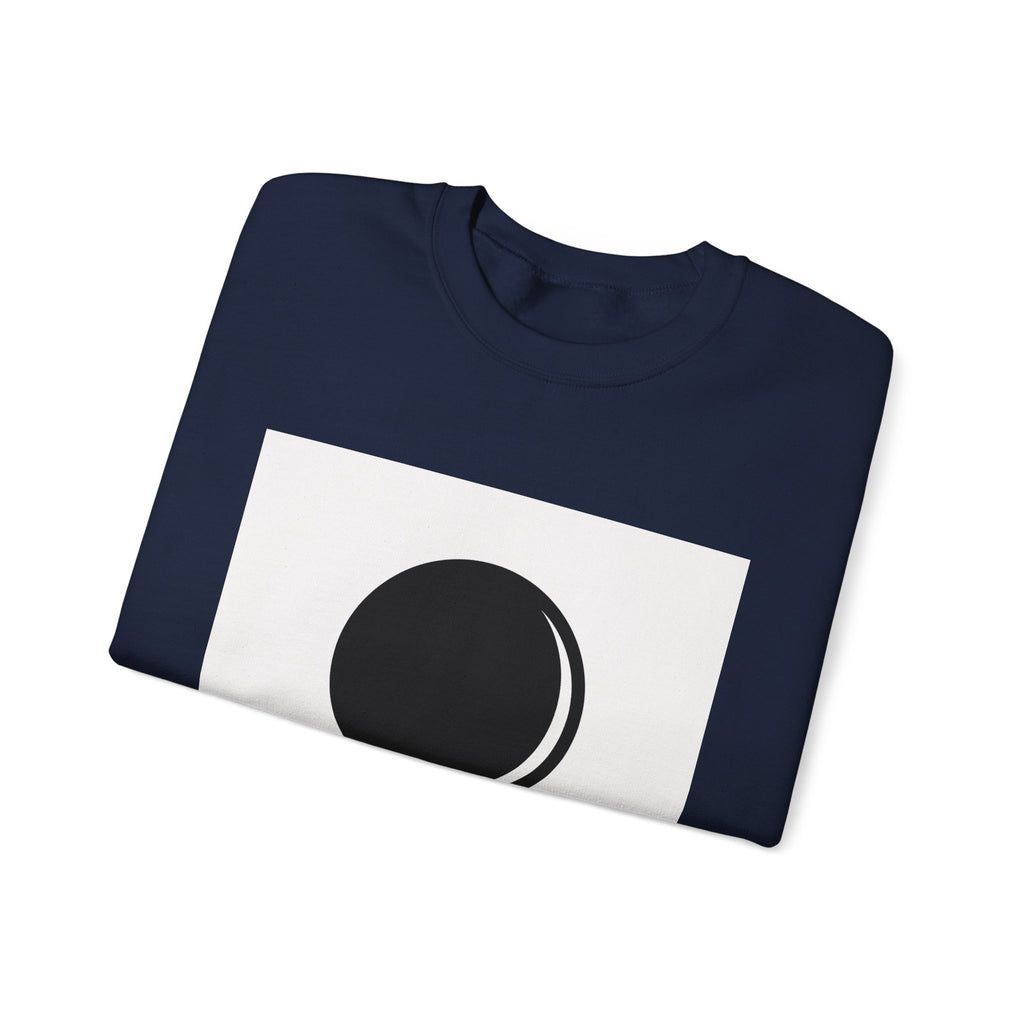 Minimal Moon Graphic sweatshirt | Less Is More Crewneck