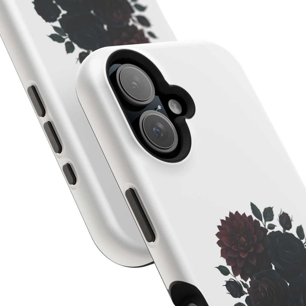 Whispers of the Night floral phone case | Magnetic impact-resistant case