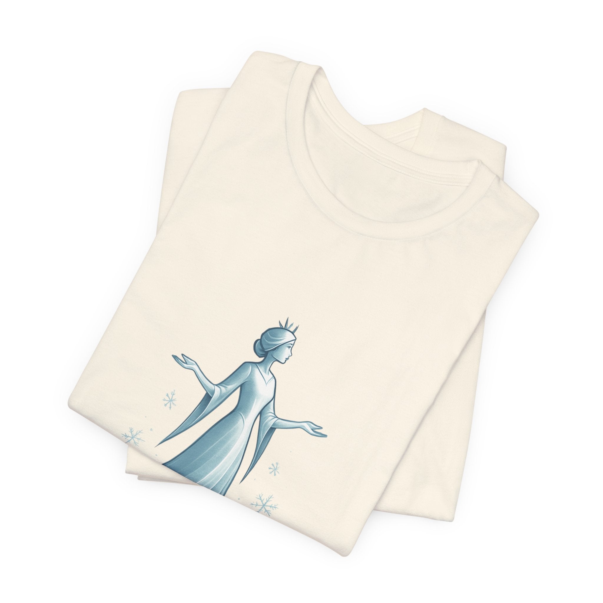 Chill Like a Queen Tee — Feminine Ice Princess Graphic T-Shirt