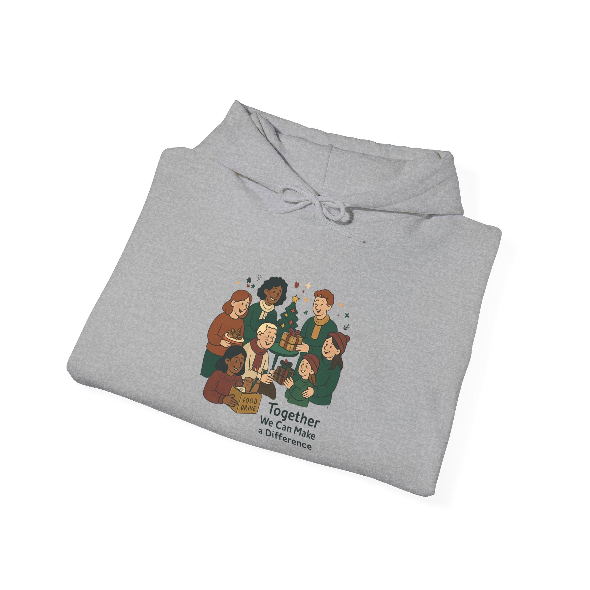 Hoodie — Cozy Friendsgiving Gathering Graphic "Sweeter with You"