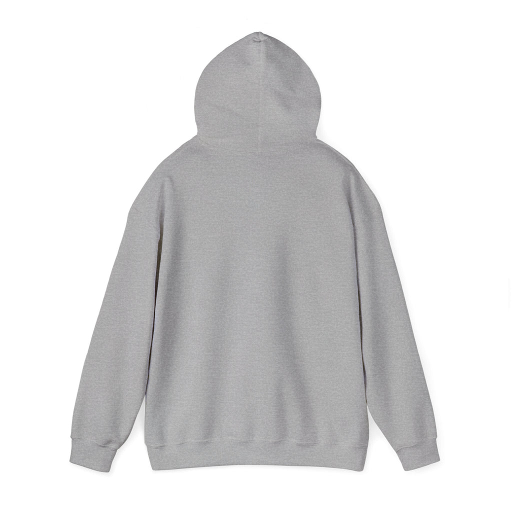 Lunar Minimalist Hoodie — 'Less Is More' Moon Graphic
